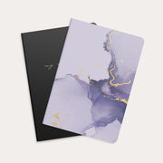 Notebook Lilac & Black 2 pack