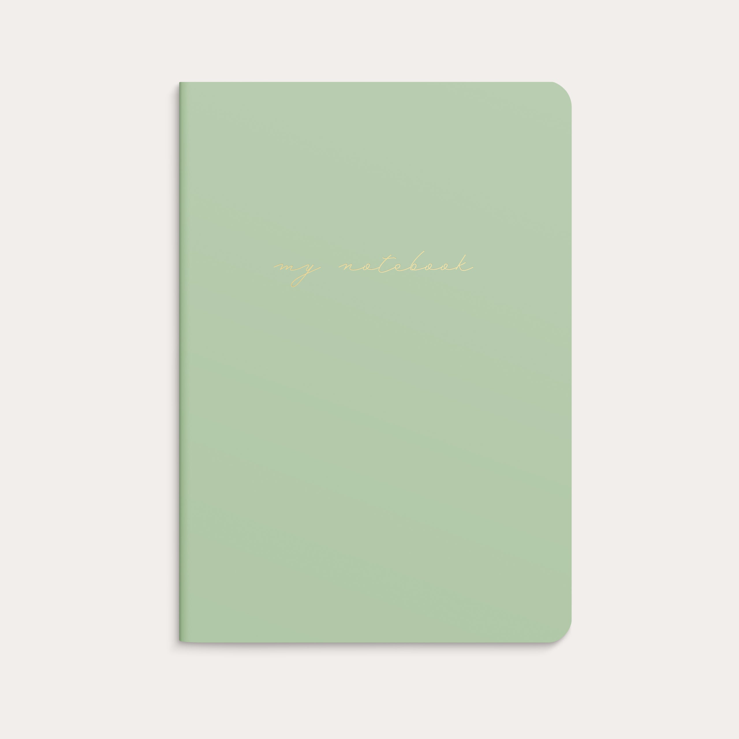 Notebook Green & Pattern 2 pack