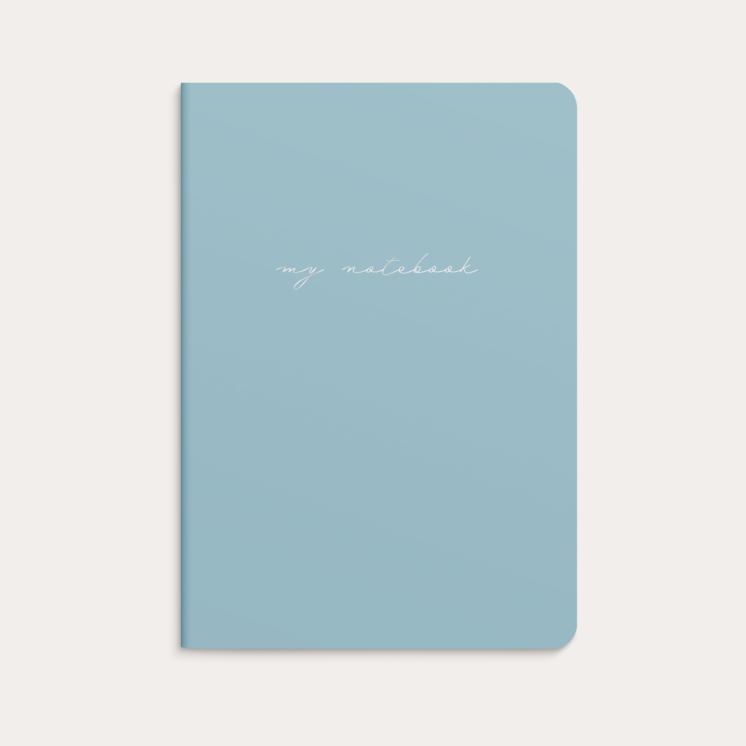 Notebook Blue & Flower 2 pack