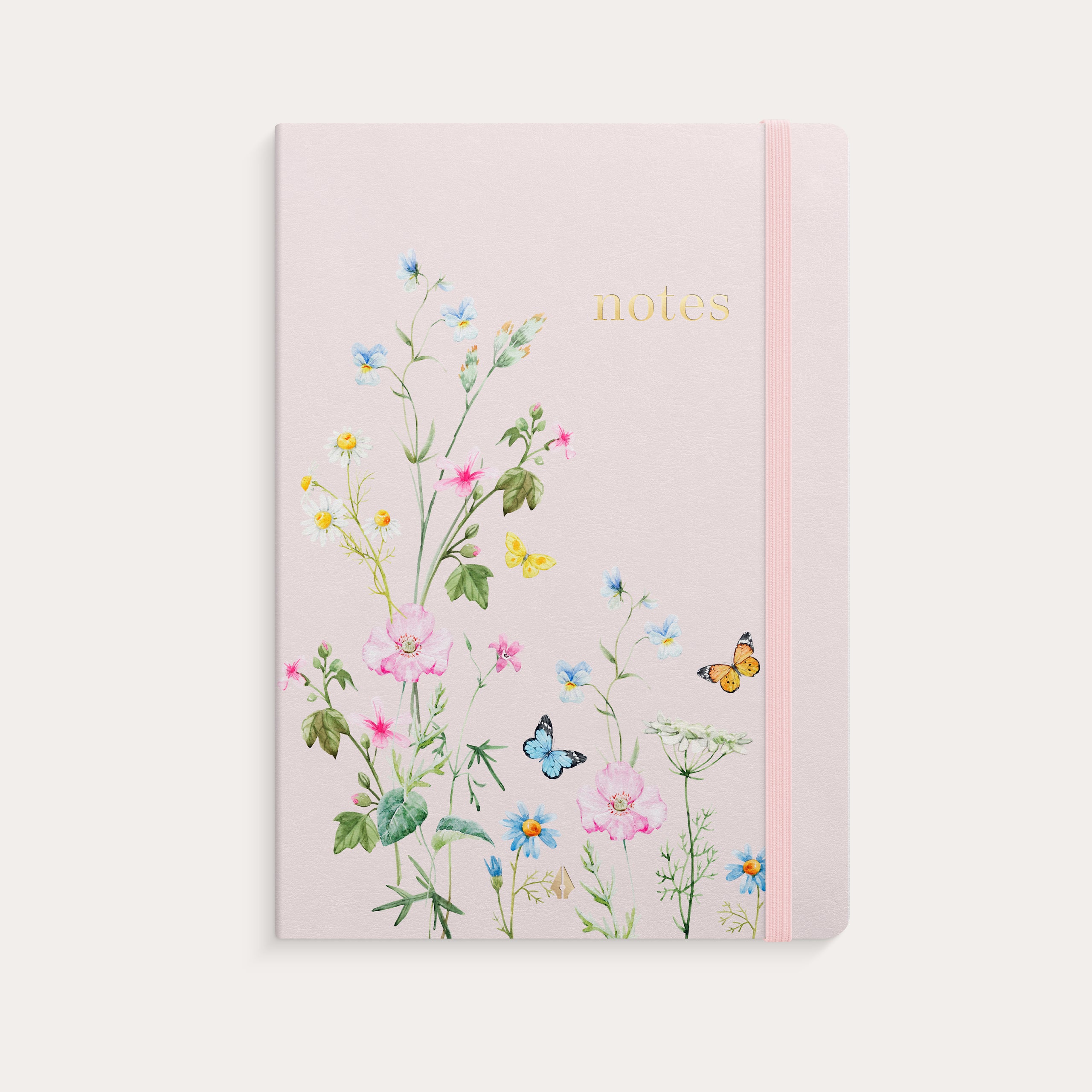 Notebook A5 Deluxe Pink Meadow