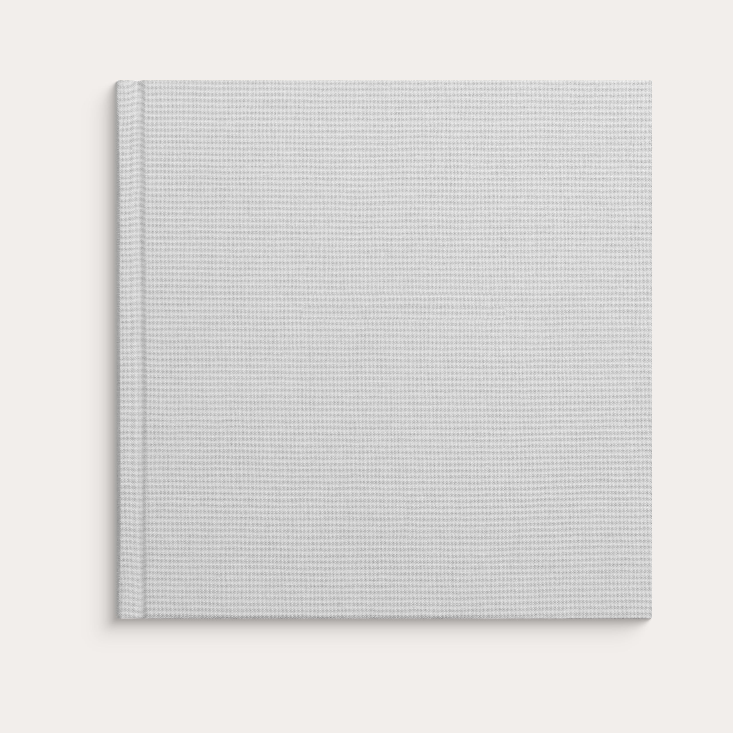 Memory book Textile unlined grey