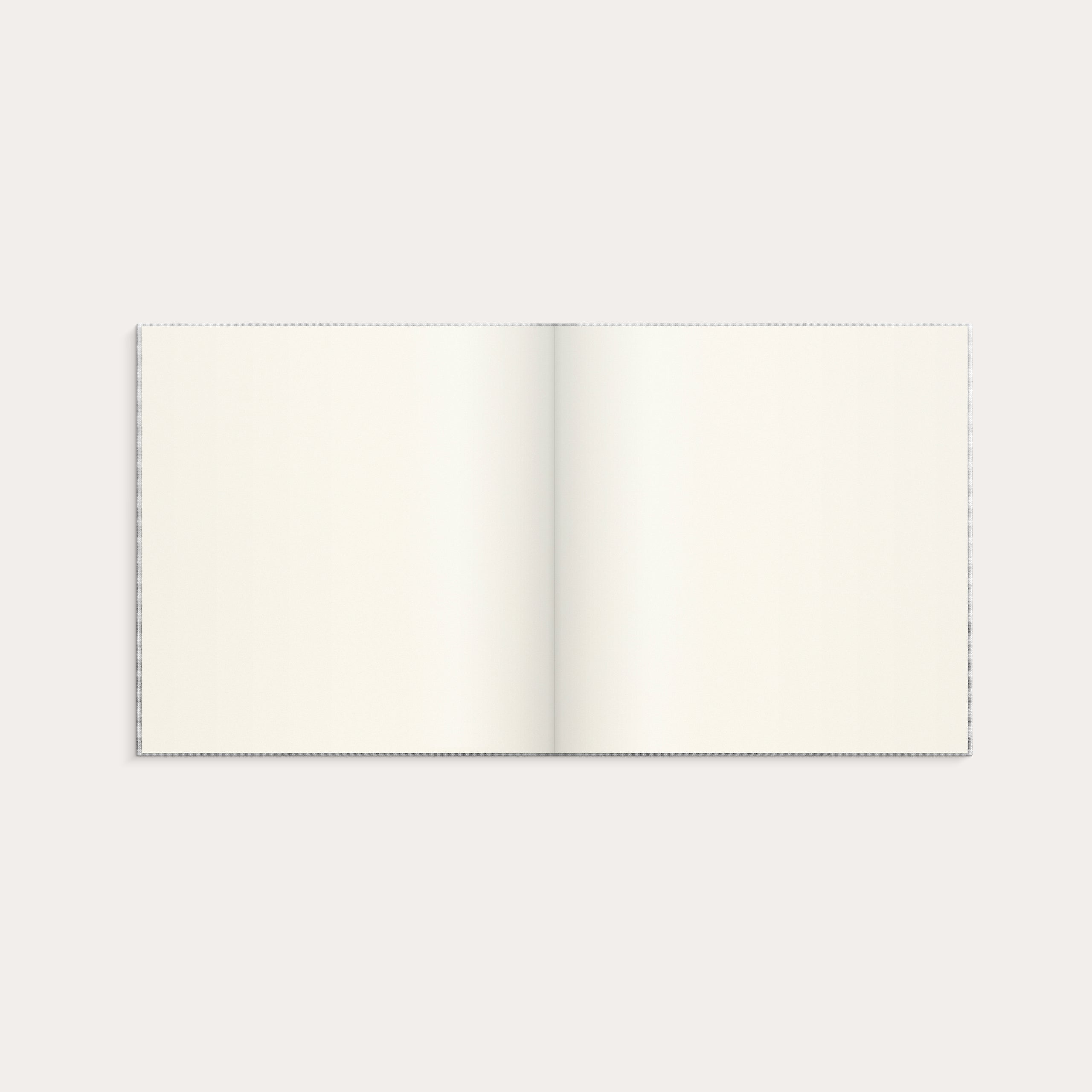 Memory book Textile unlined grey