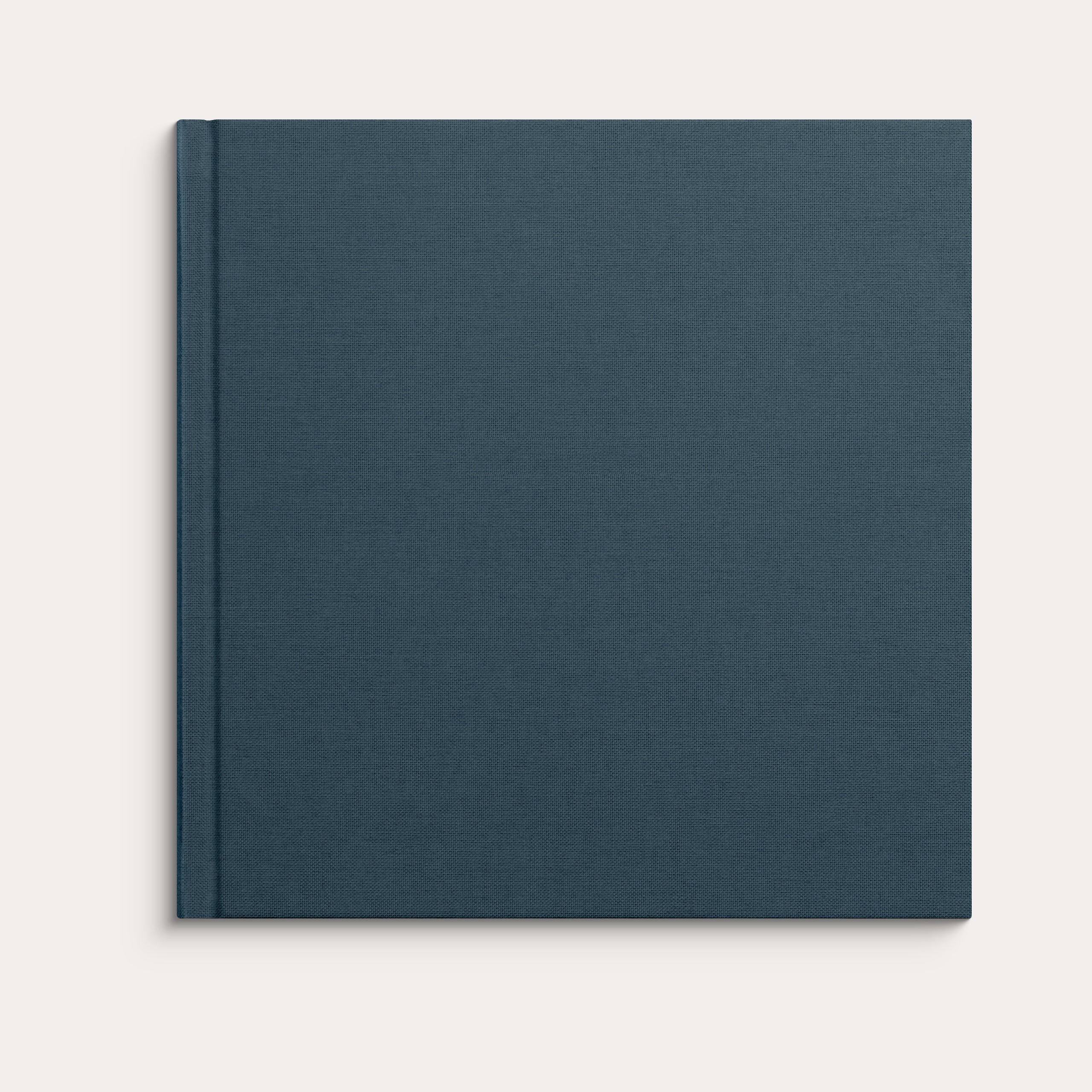 Memory book Textile unlined dark blue