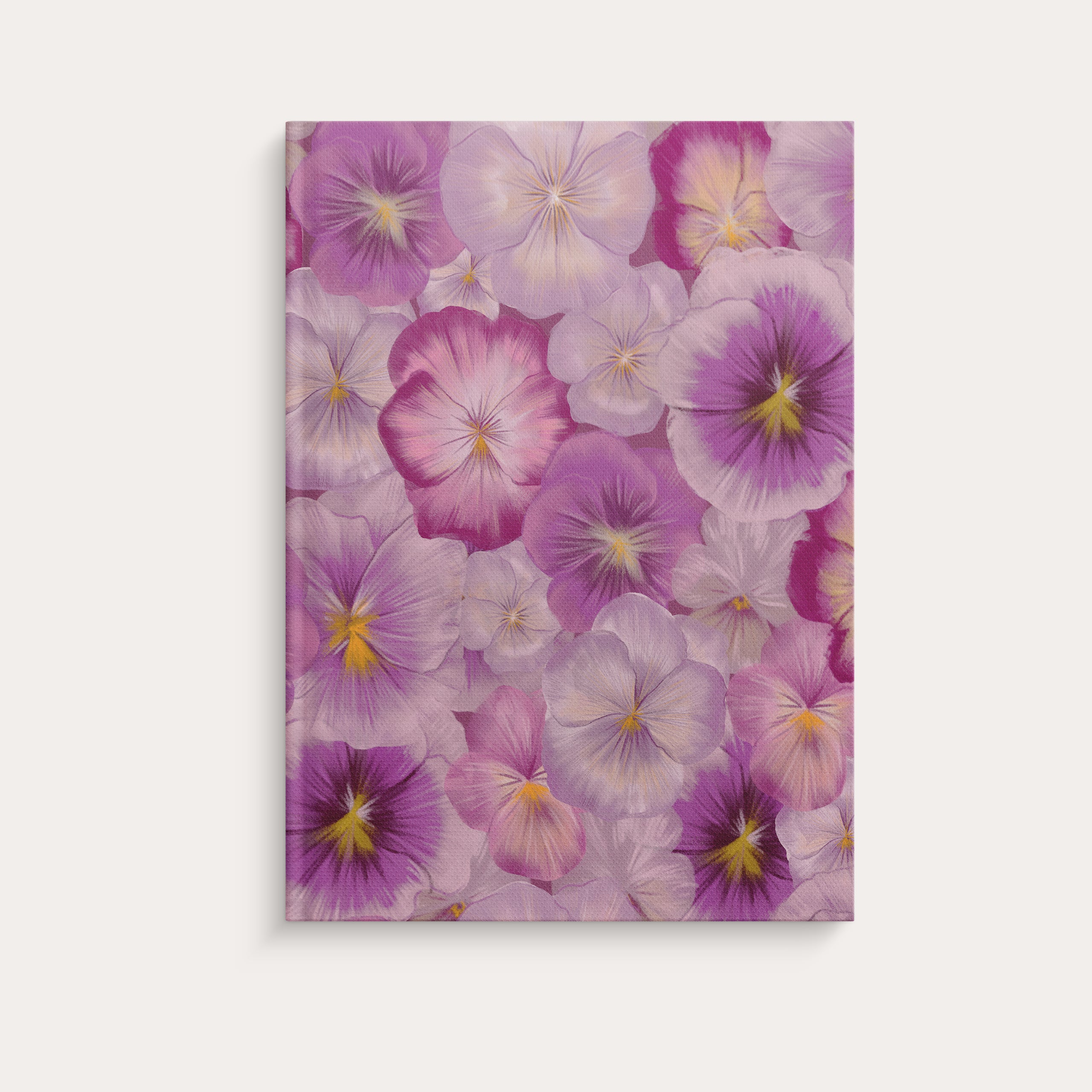 Notebook lined A5 Garden Dreams Violets