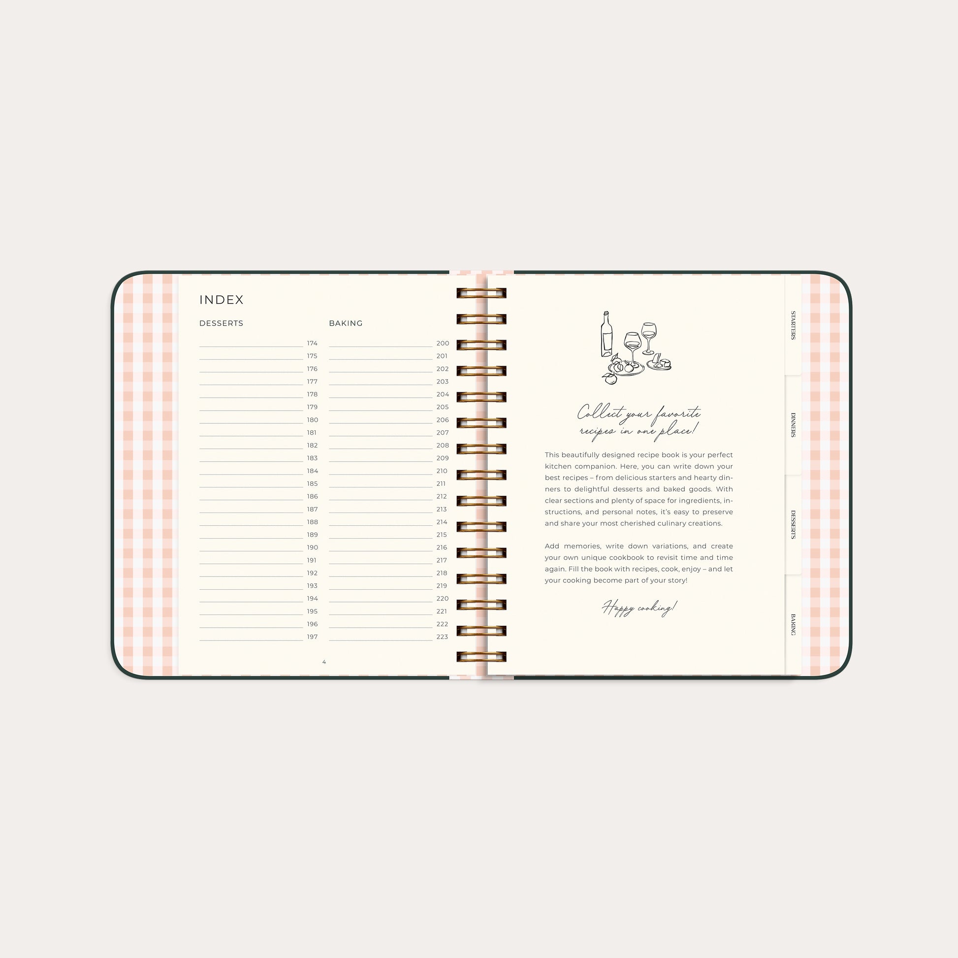 My recipes – detail view