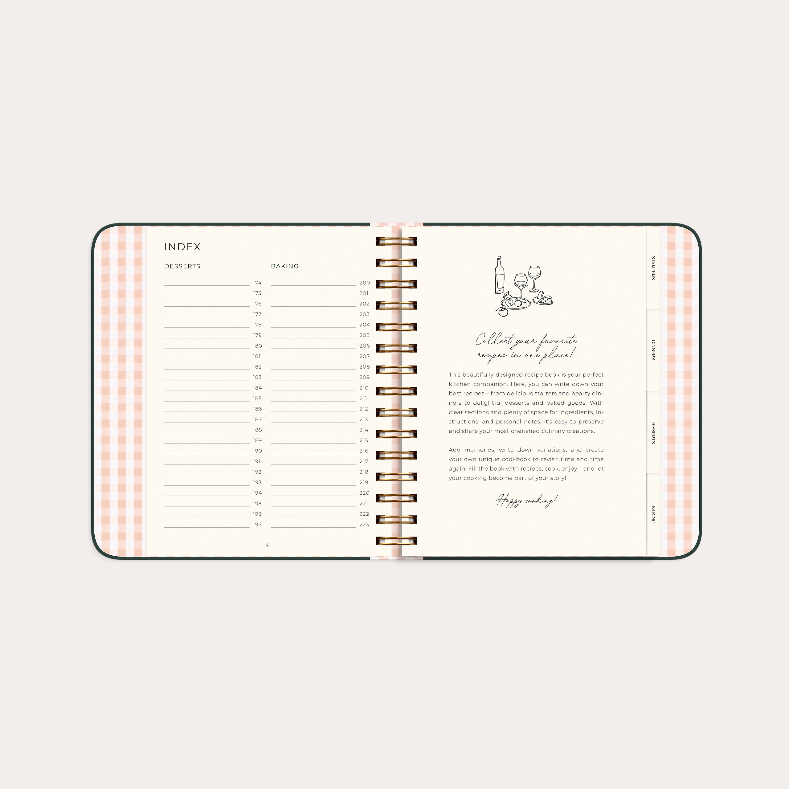 My recipes – detail view