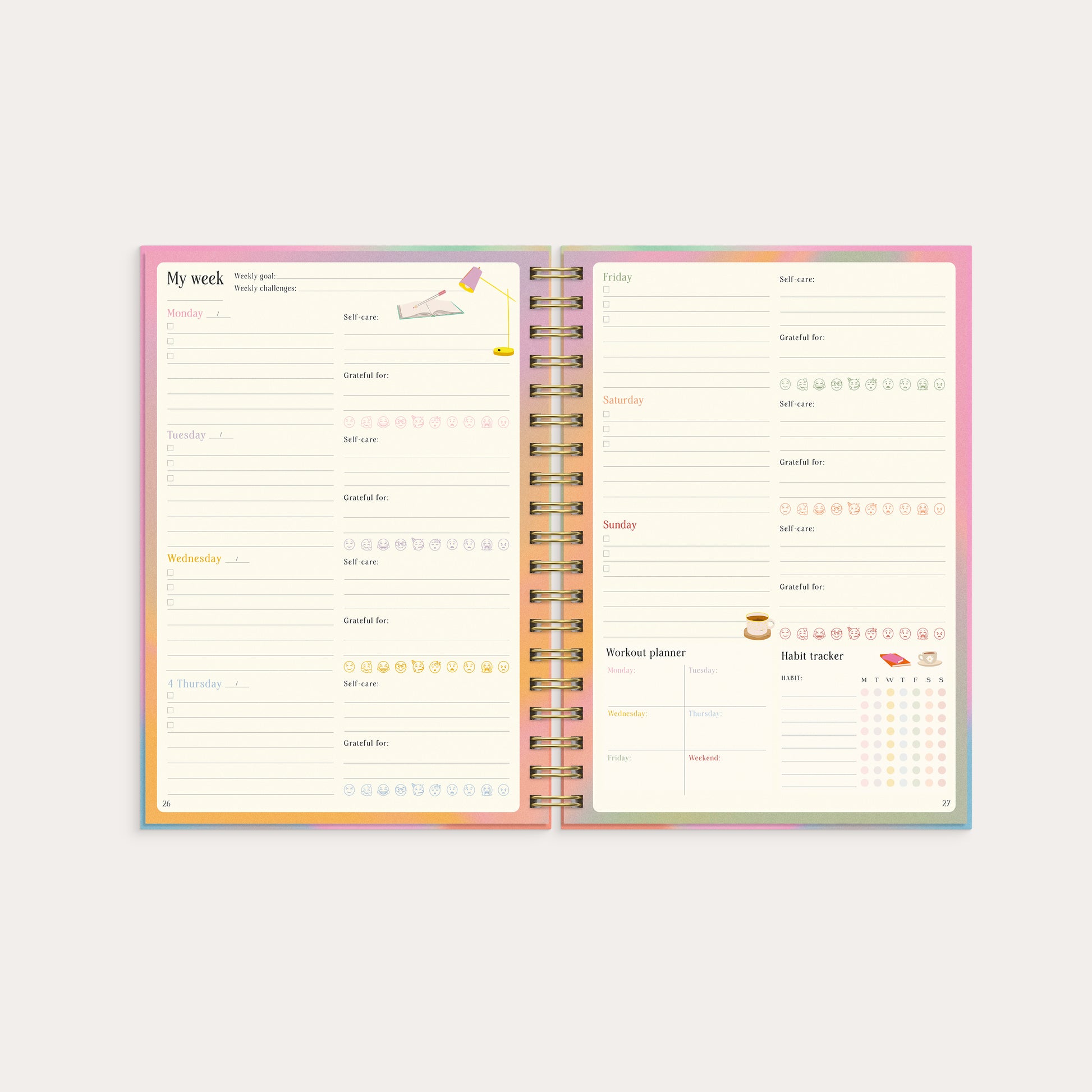 The Self Care Planner