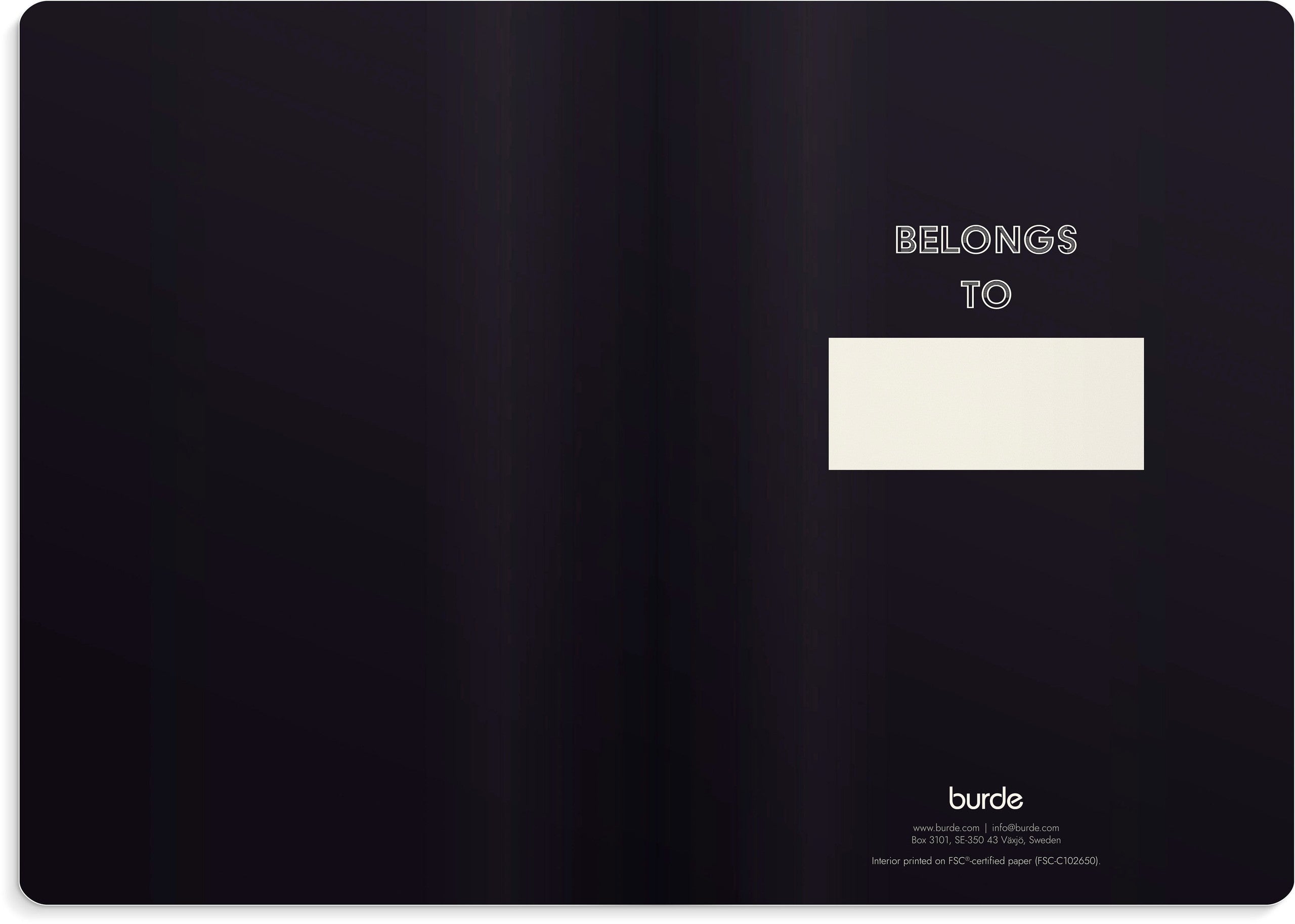 Notebook A5 Deluxe Black