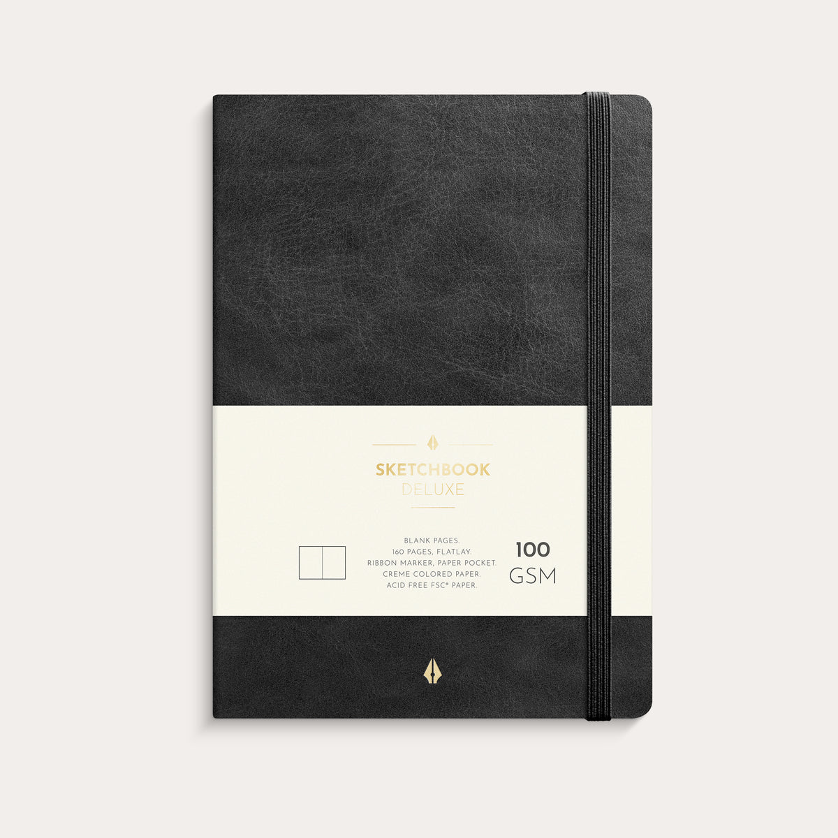 Notebook A5 Deluxe Black
