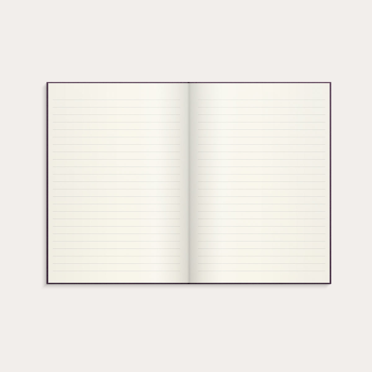 Notebook A5 Textile Plum