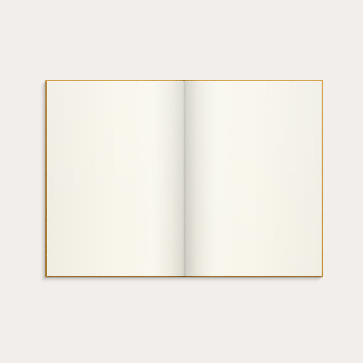 Notebook A5 Textile Mustard