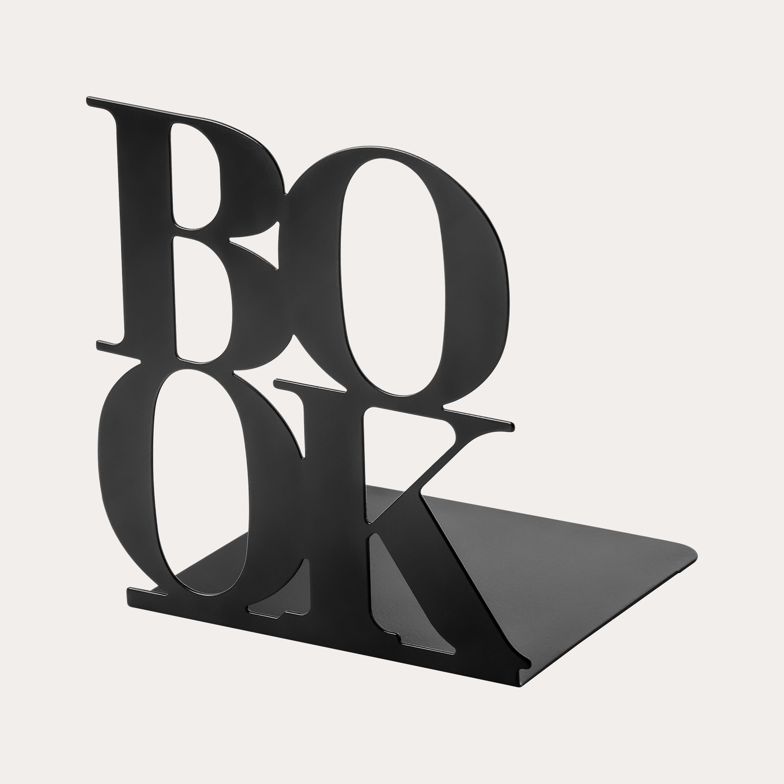 Bokstøtte Book 2-pk sort