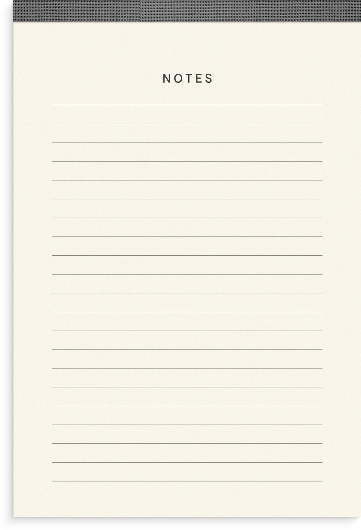 Notepad A5 Textile Grey