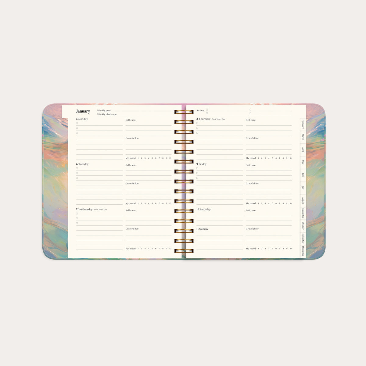 Kalender Dream & Do Swirl 2026