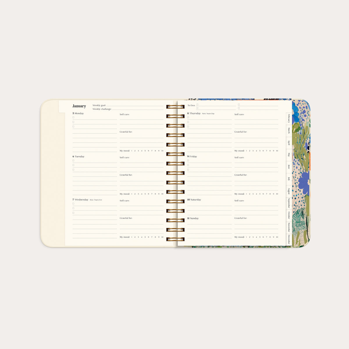 Kalender 2026 Life Planner Style