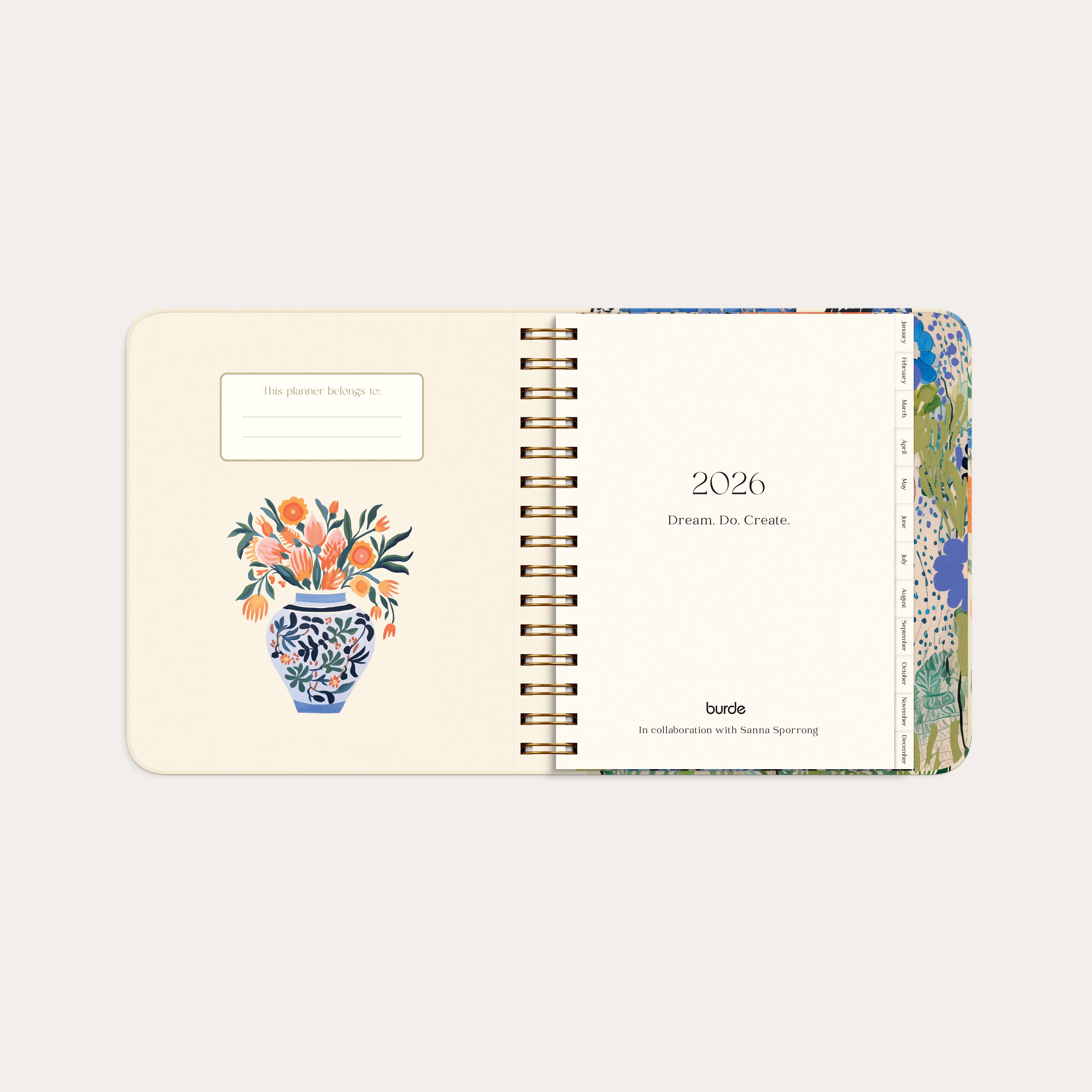 Kalender 2026 Life Planner Style