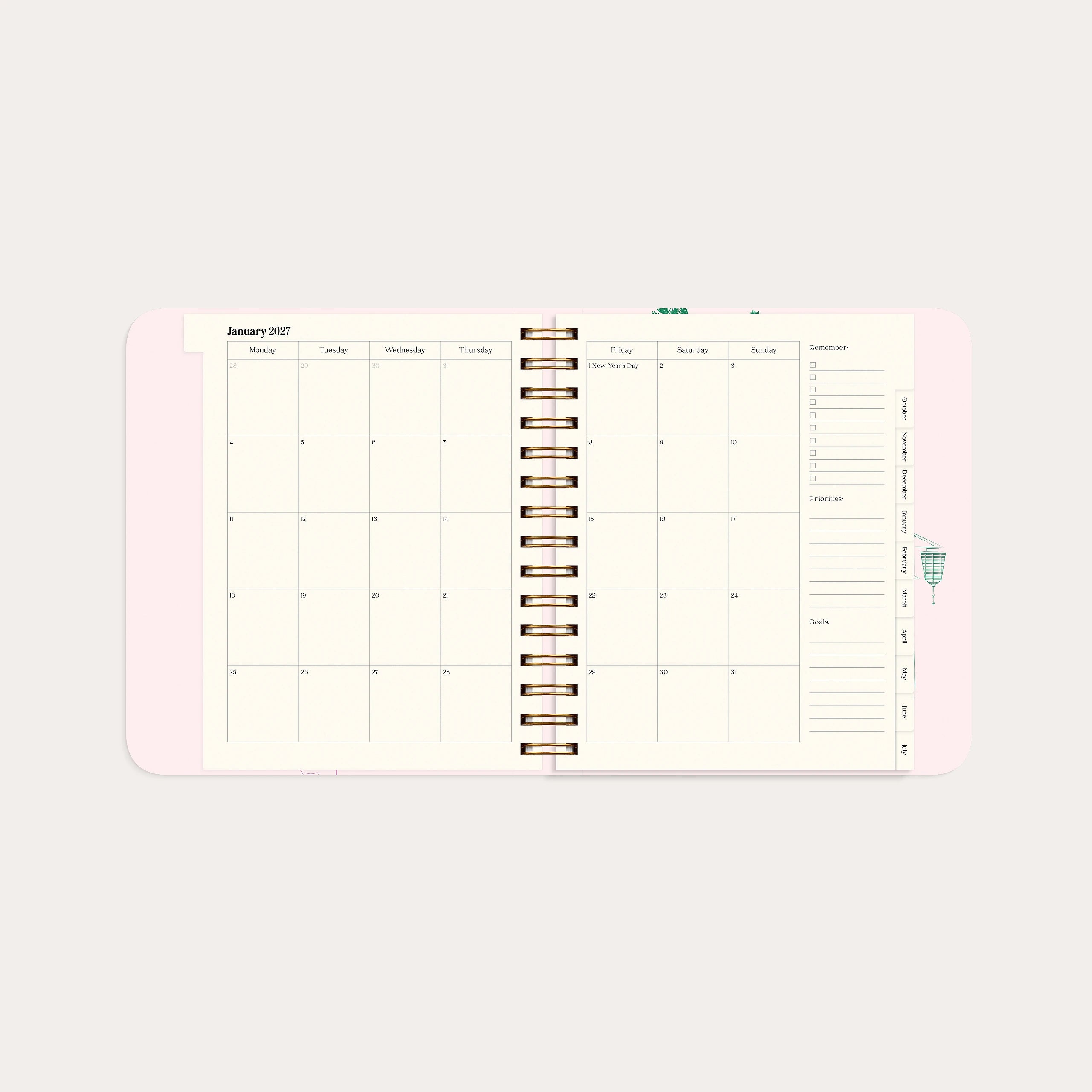 Life Planner Japan Style 2027