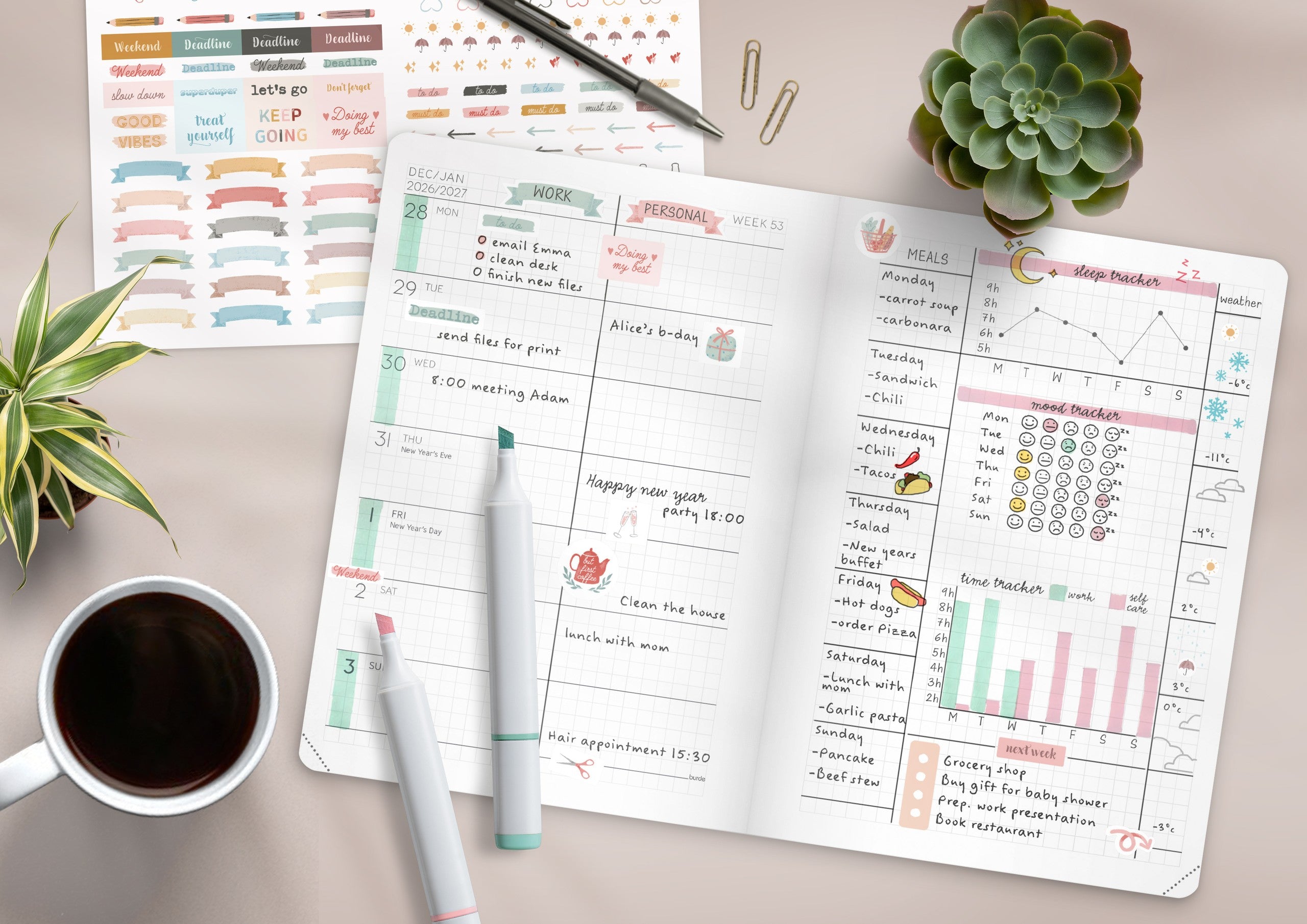 Kalender 2027 Masume A5