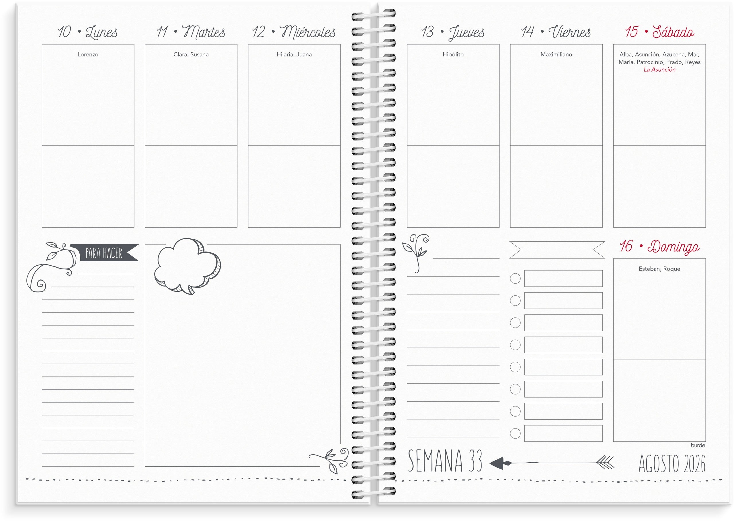 Agenda Doodle 2026
