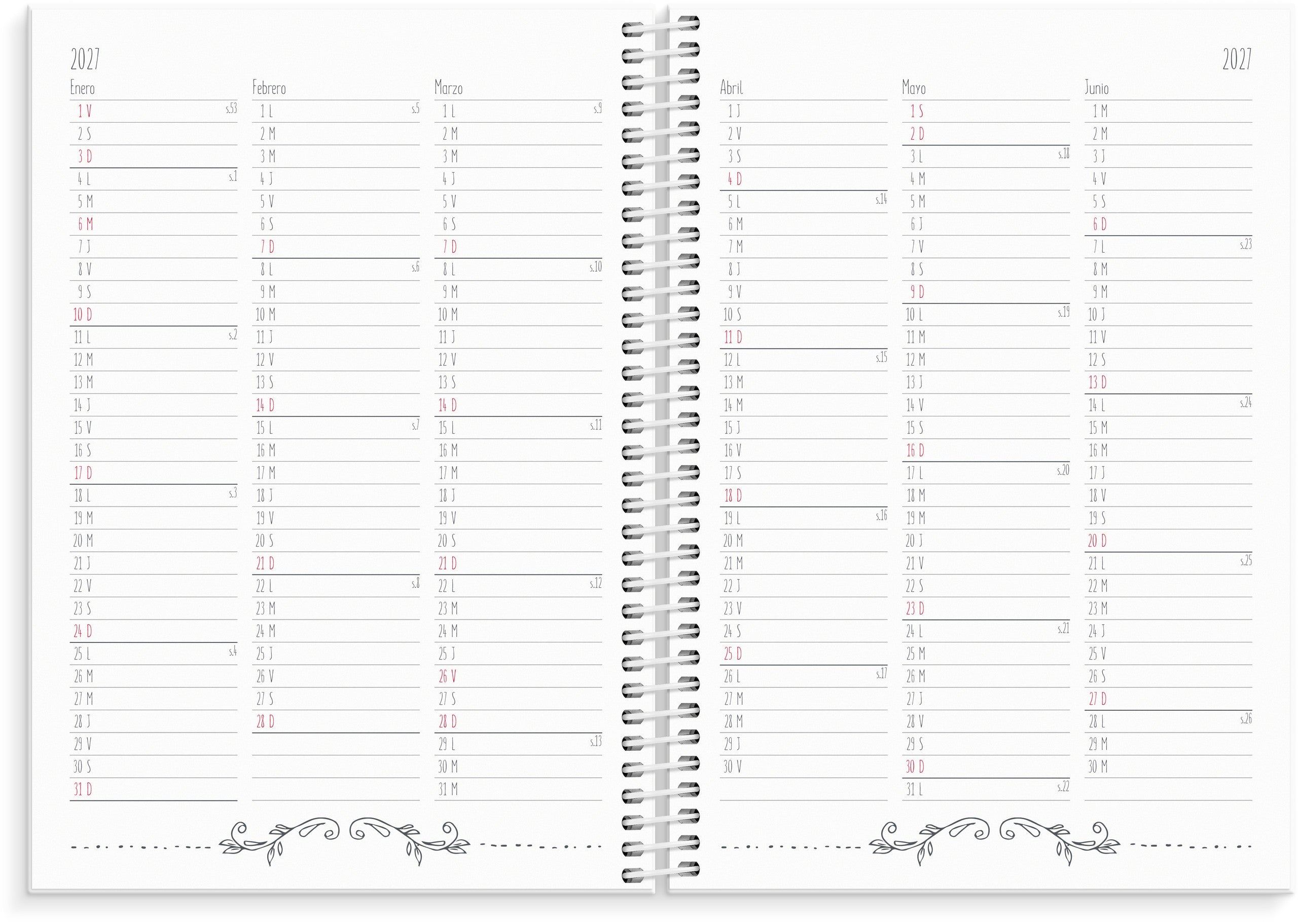 Agenda Doodle 2026