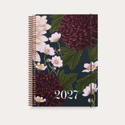 Life Planner Pink 2027 Garden Dreams