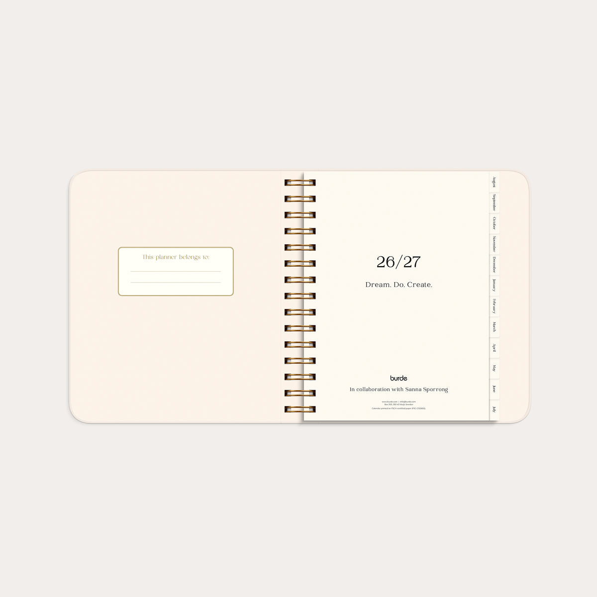 Life Planner Decor 26/27