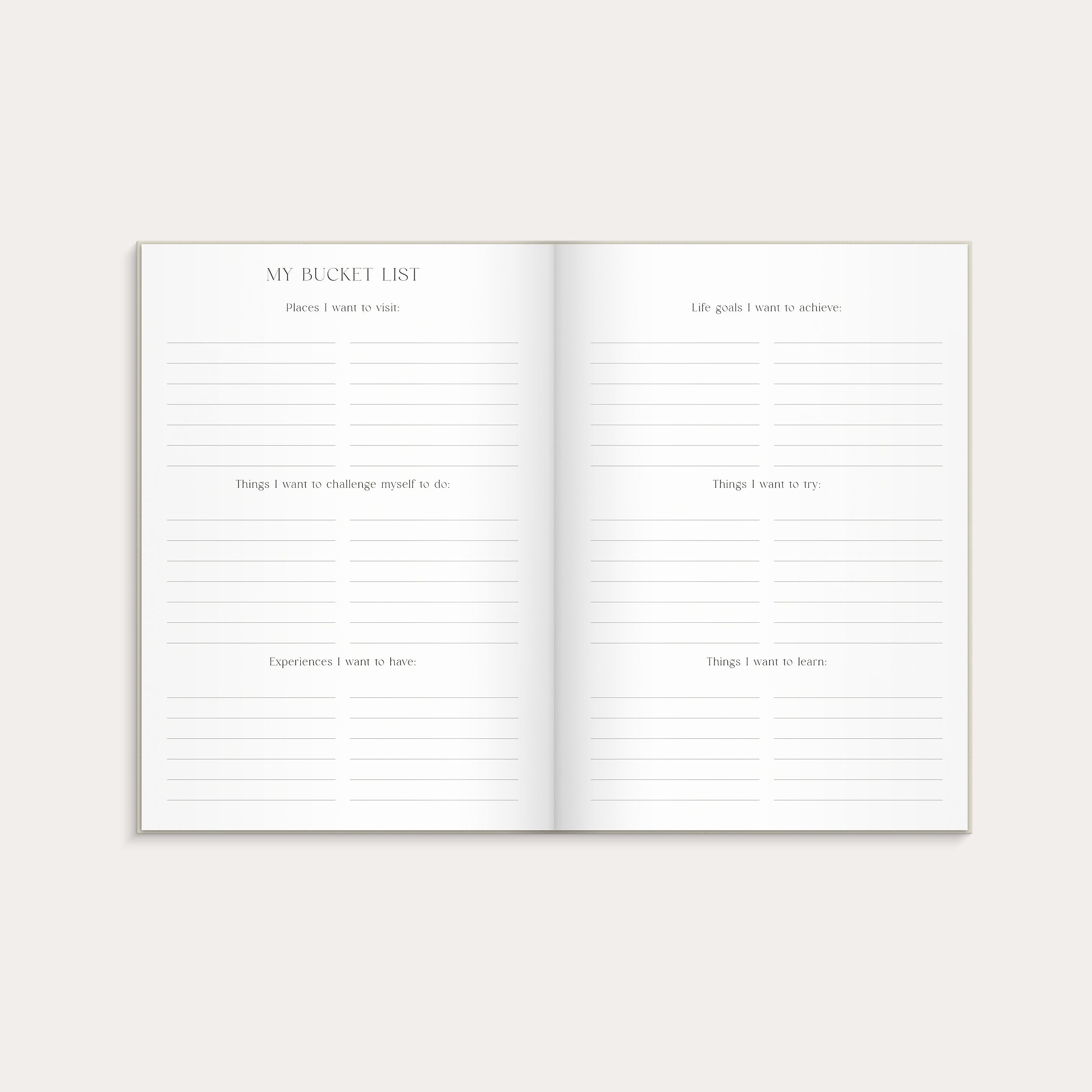 Student Planner 26/27 A5 beige