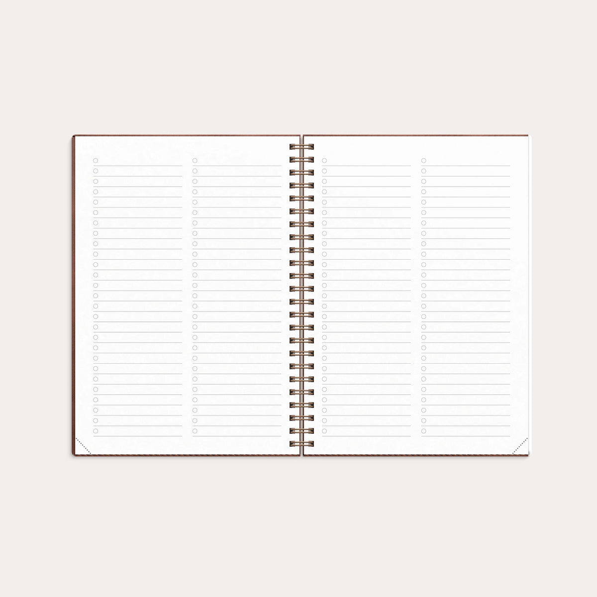Calendar 2027 Senator A5 Twist Brown