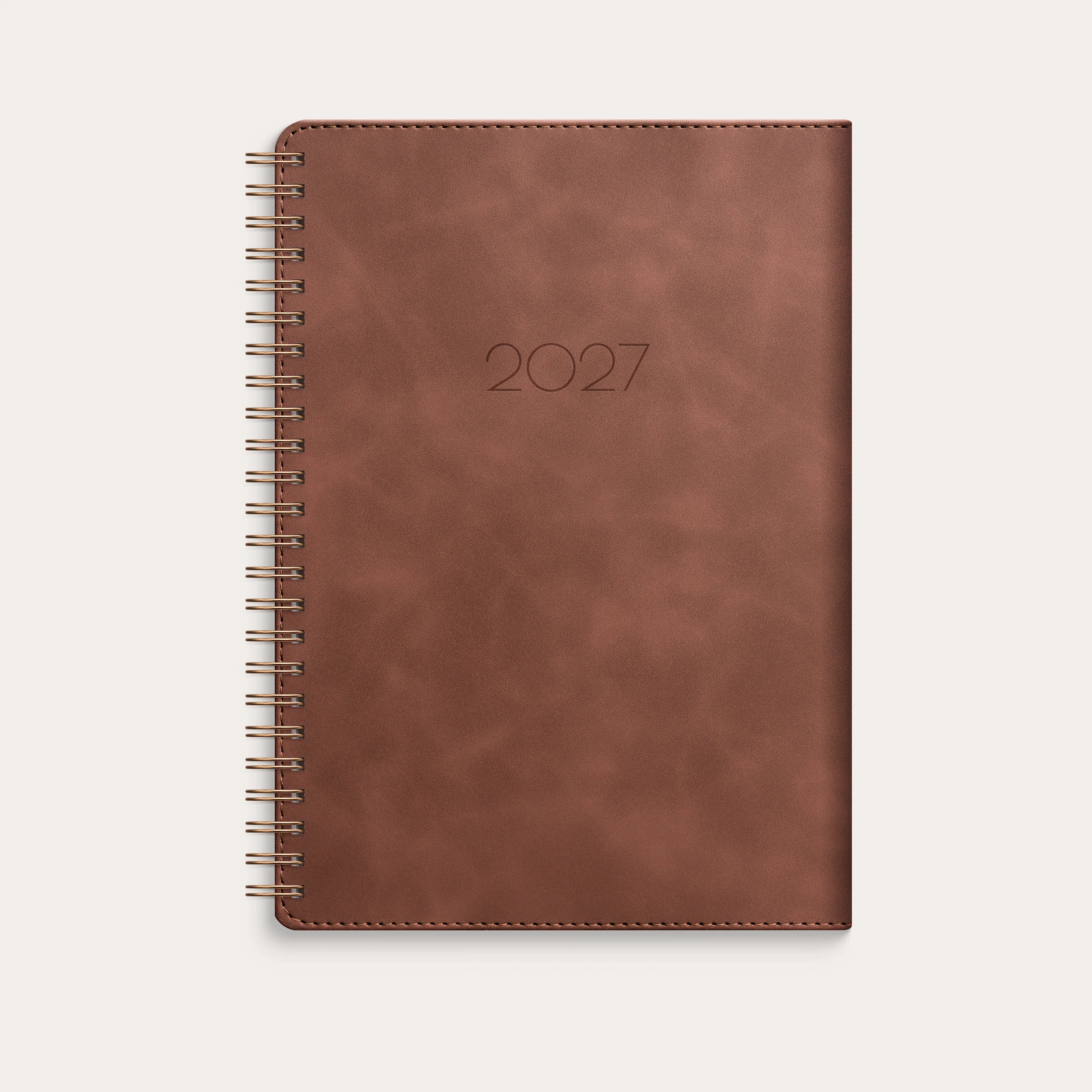 Calendar 2027 Senator A5 Twist Brown