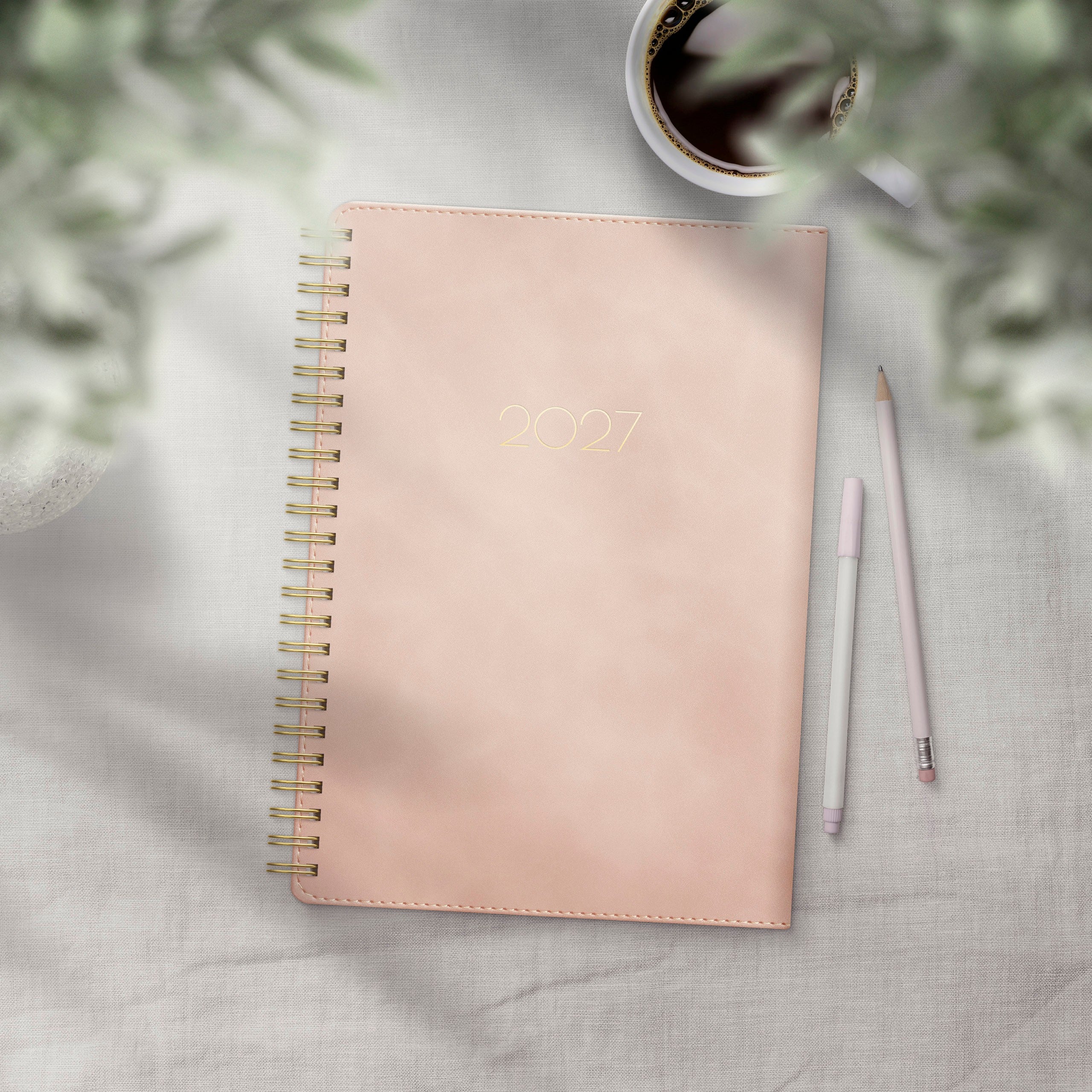 Kalender 2027 Senator A5 Twist Rosa