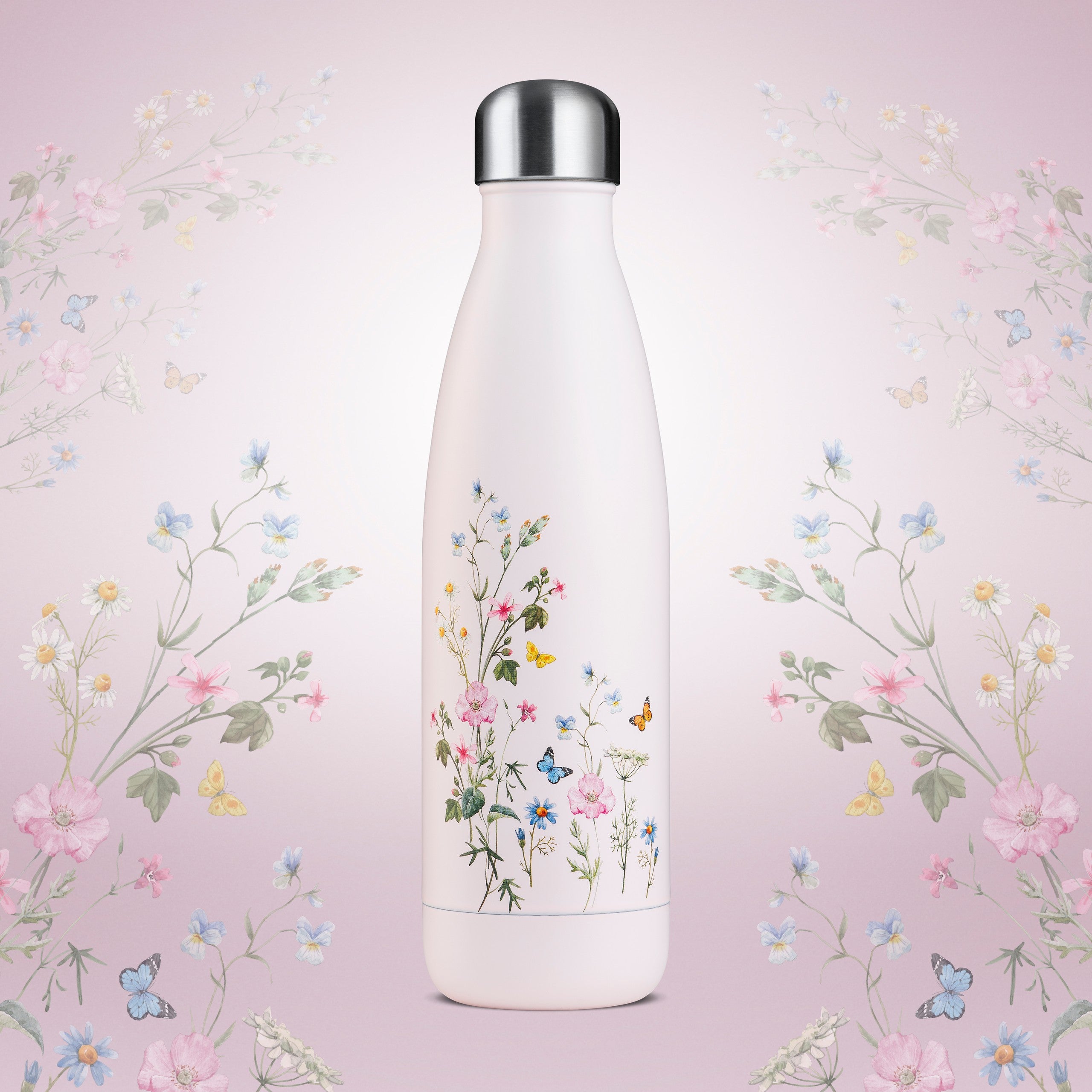Thermo bottle Pink meadow