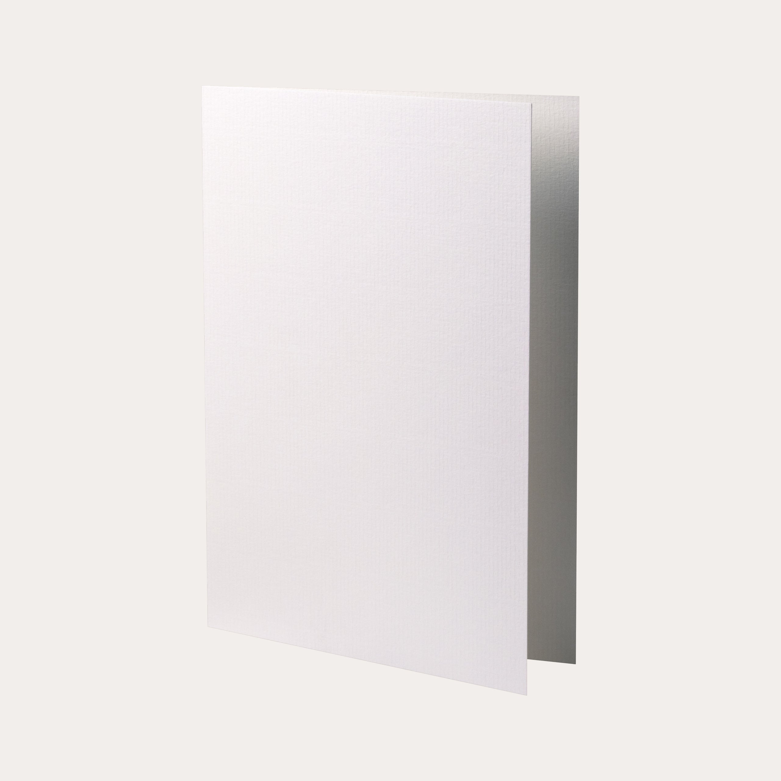 A5 Doble kort 5-pk Hvit