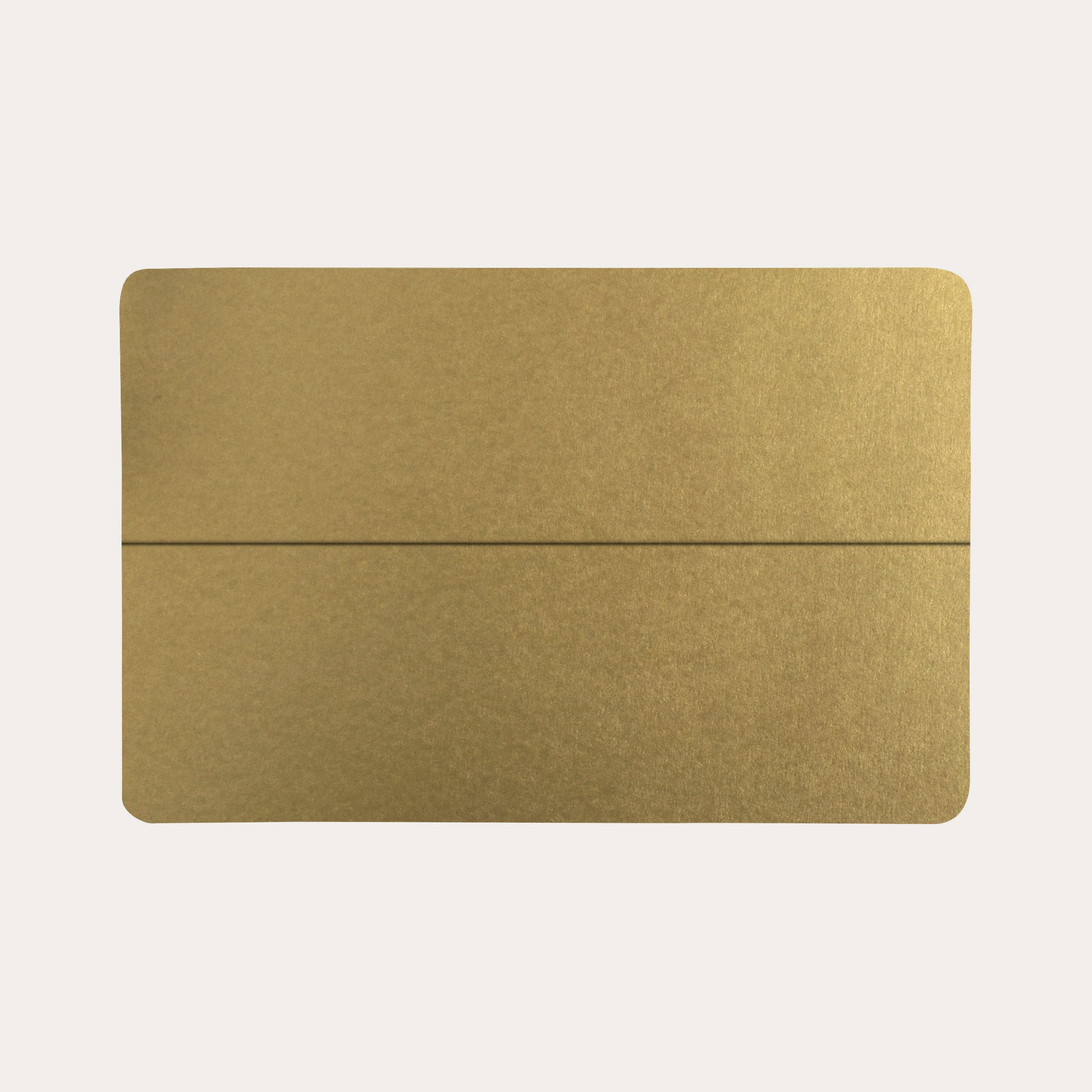 Place Cards Double 10-pack Gold