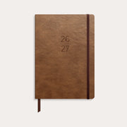 Kalender 26/27 A5 brun