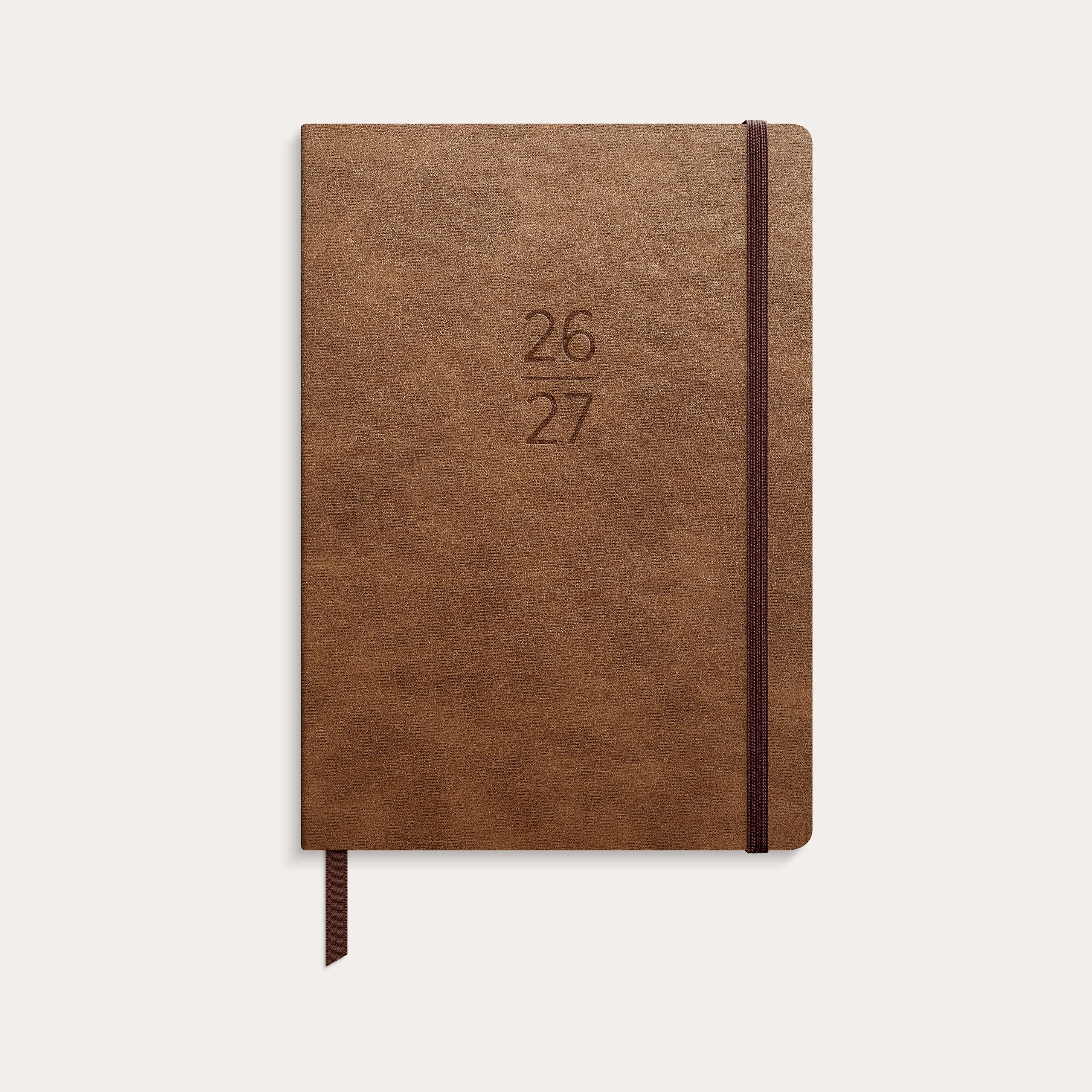 Kalender 26/27 A5 brun