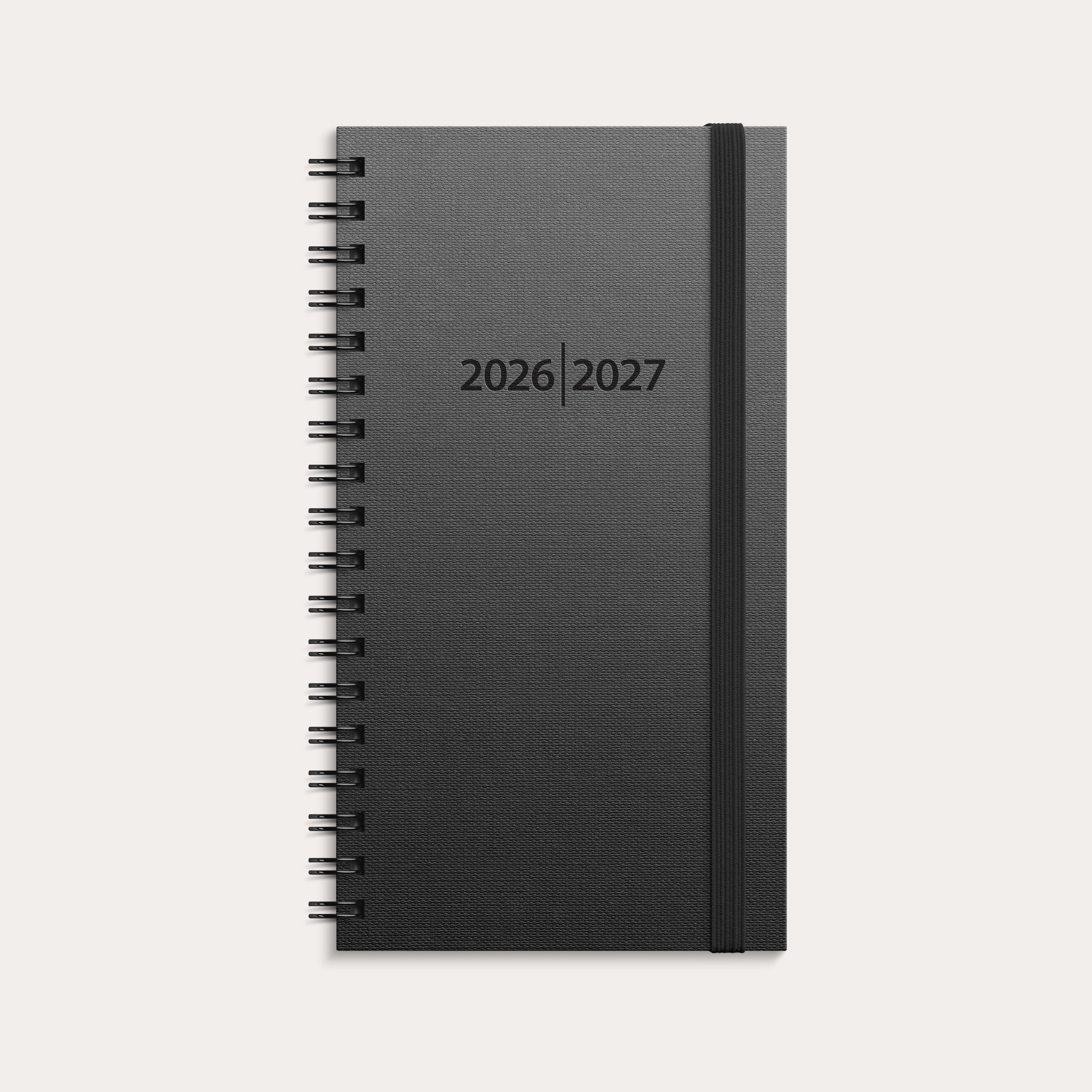 Kalender 26/27 Slim spiral sort
