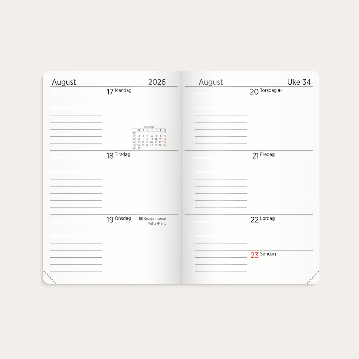 Kalender 26/27 A7 pocket