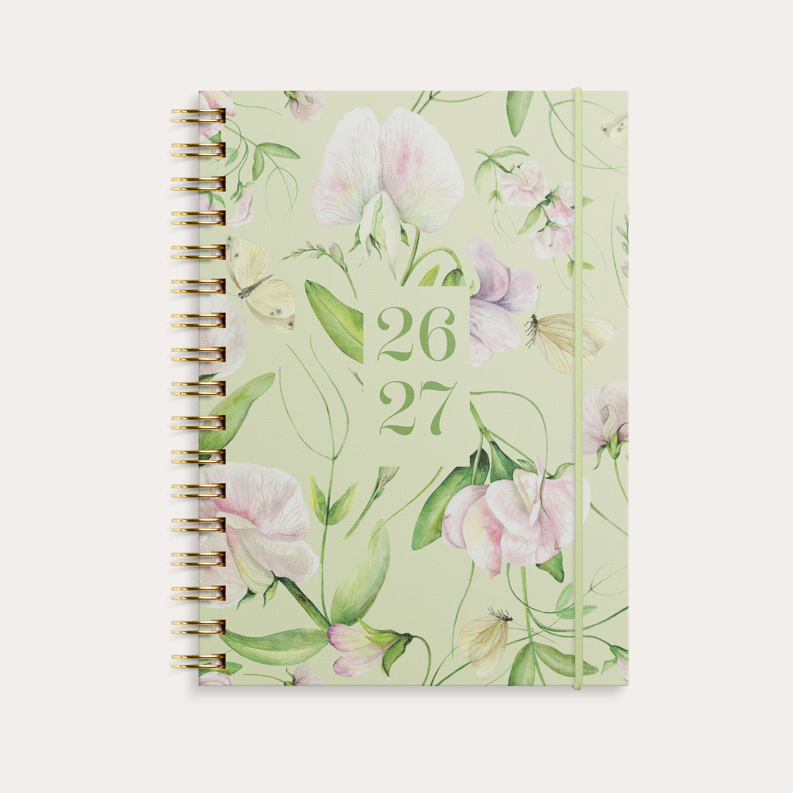 Kalender 26/27 A6 blomst