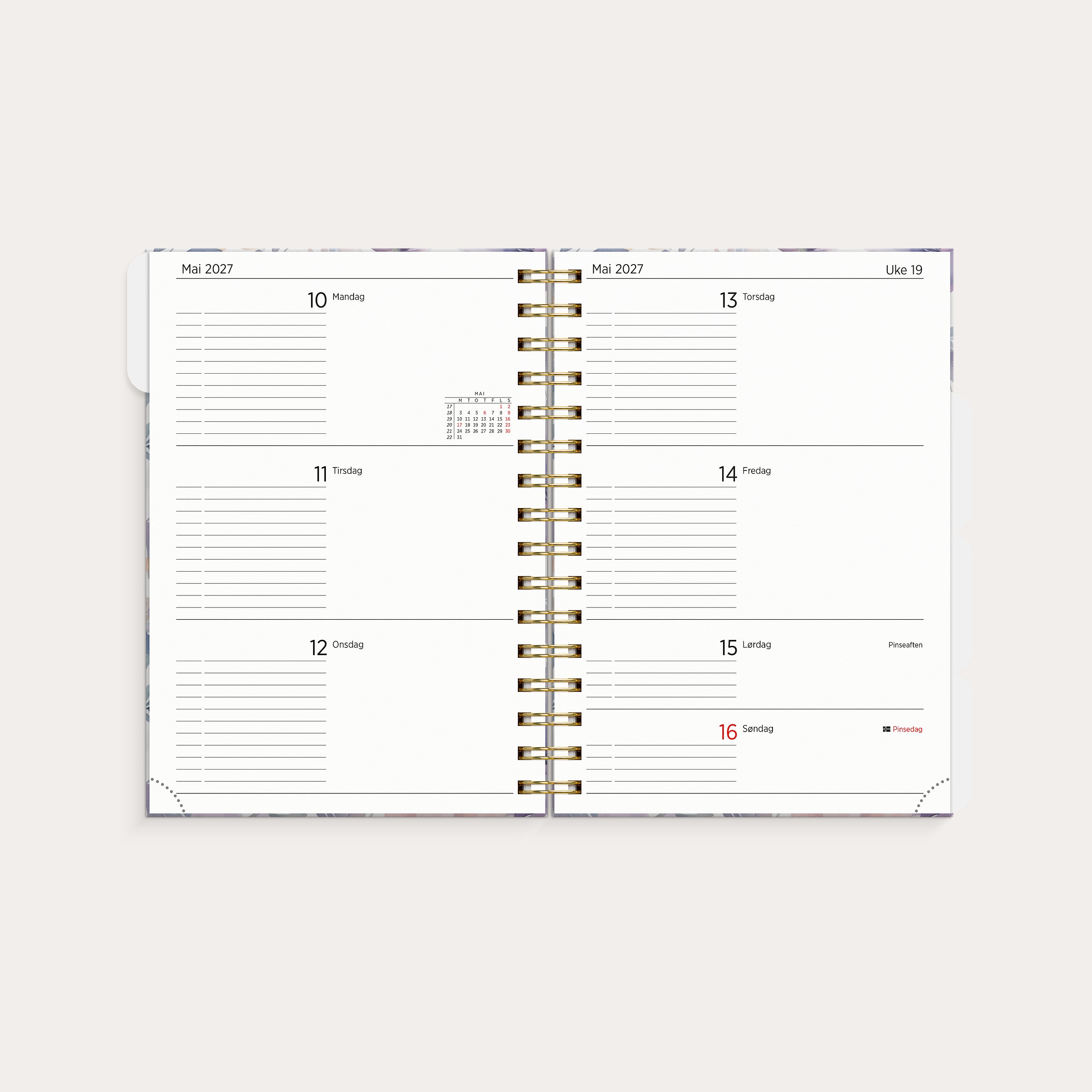 Organizer & Notes Flower 26/27
