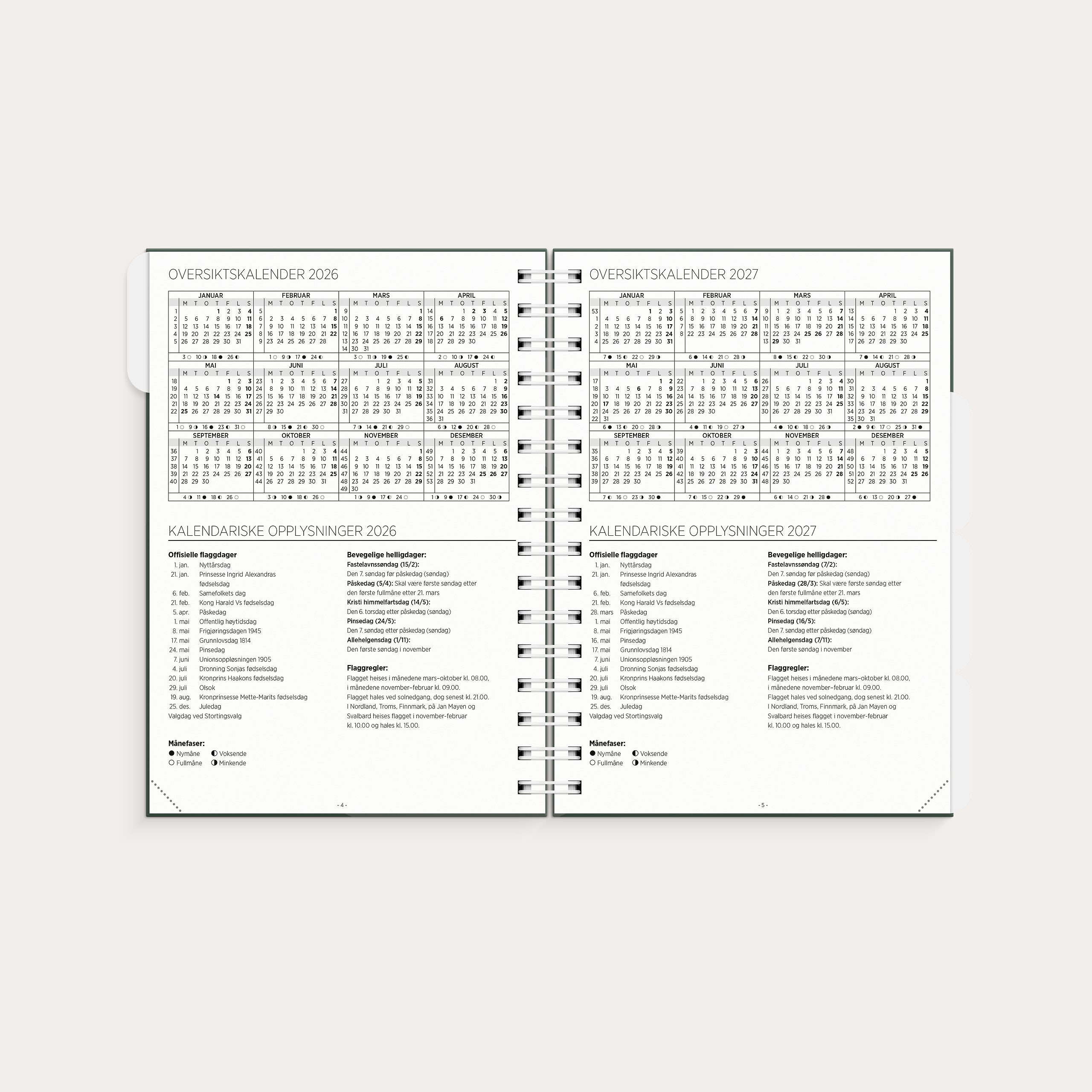 Lærerkalender 26/27 A5 grunnskole