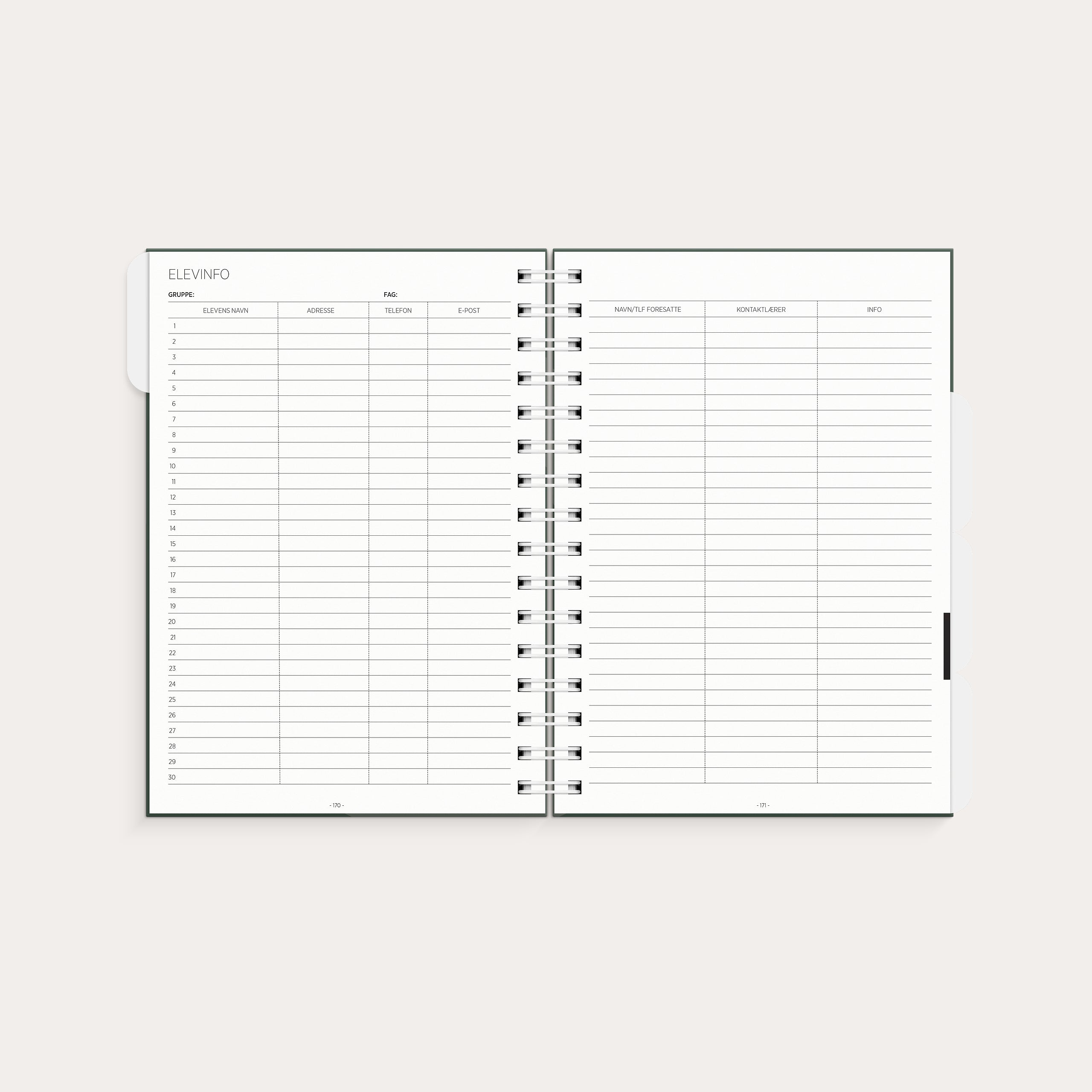 Lærerkalender 26/27 A5 grunnskole