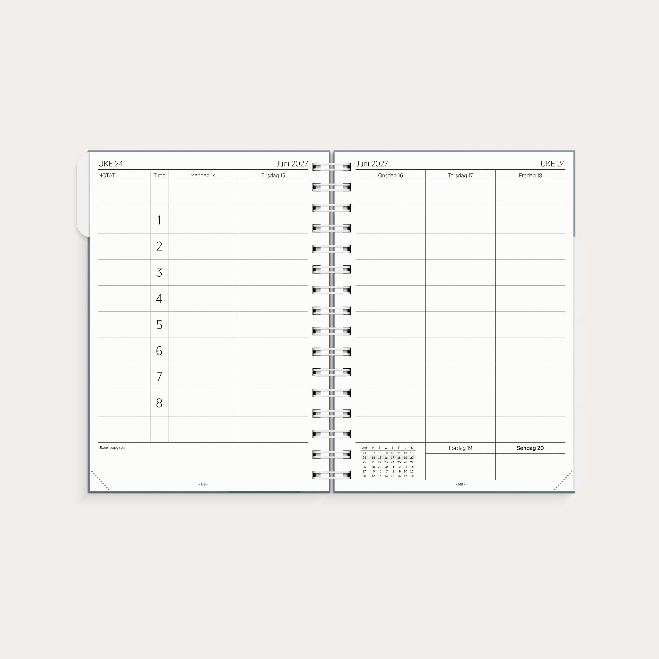 Lærerkalender 26/27 A5 videregående skole