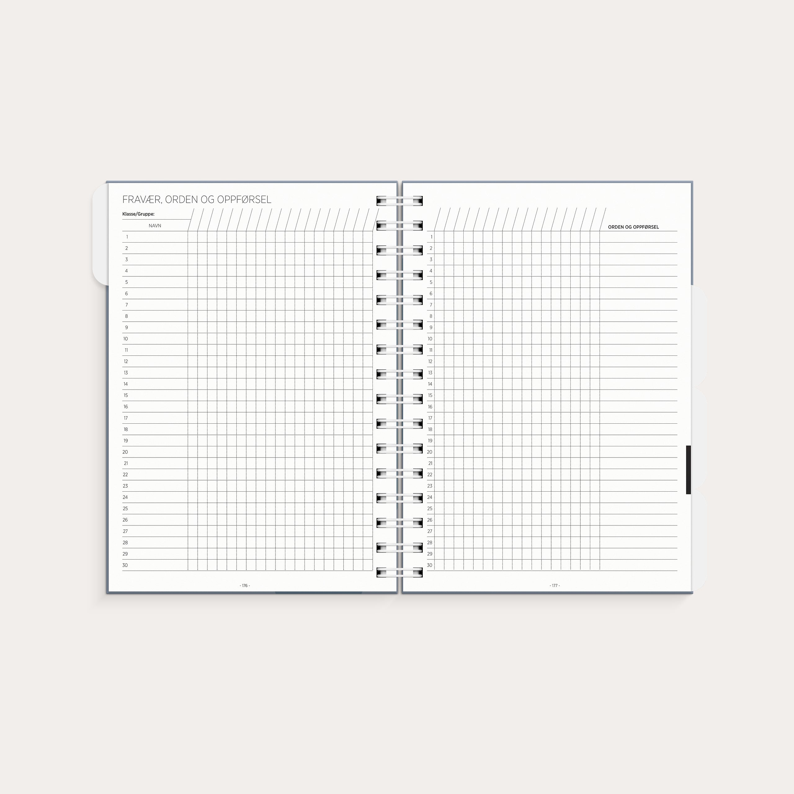 Lærerkalender 26/27 A5 videregående skole