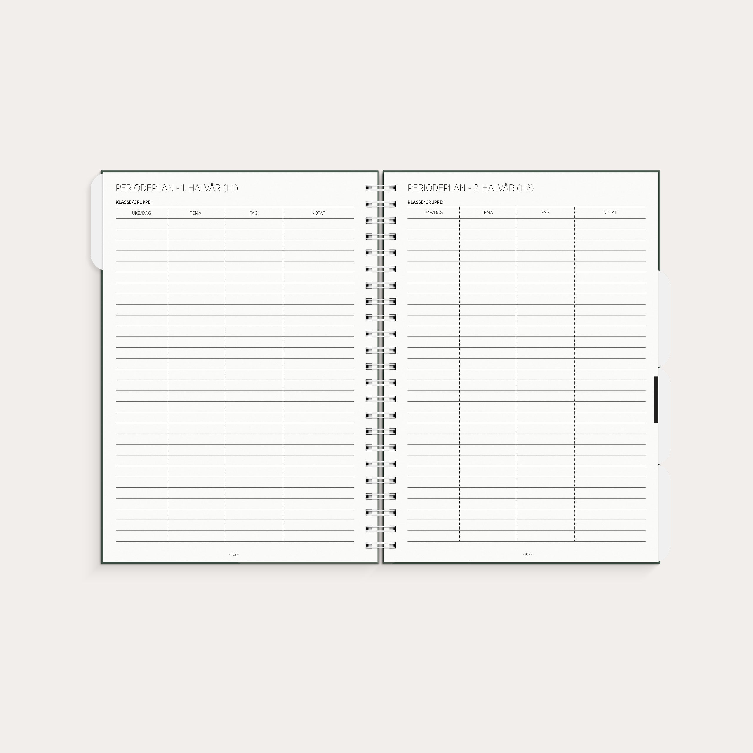 Lærerkalender 26/27 A4 grunnskole