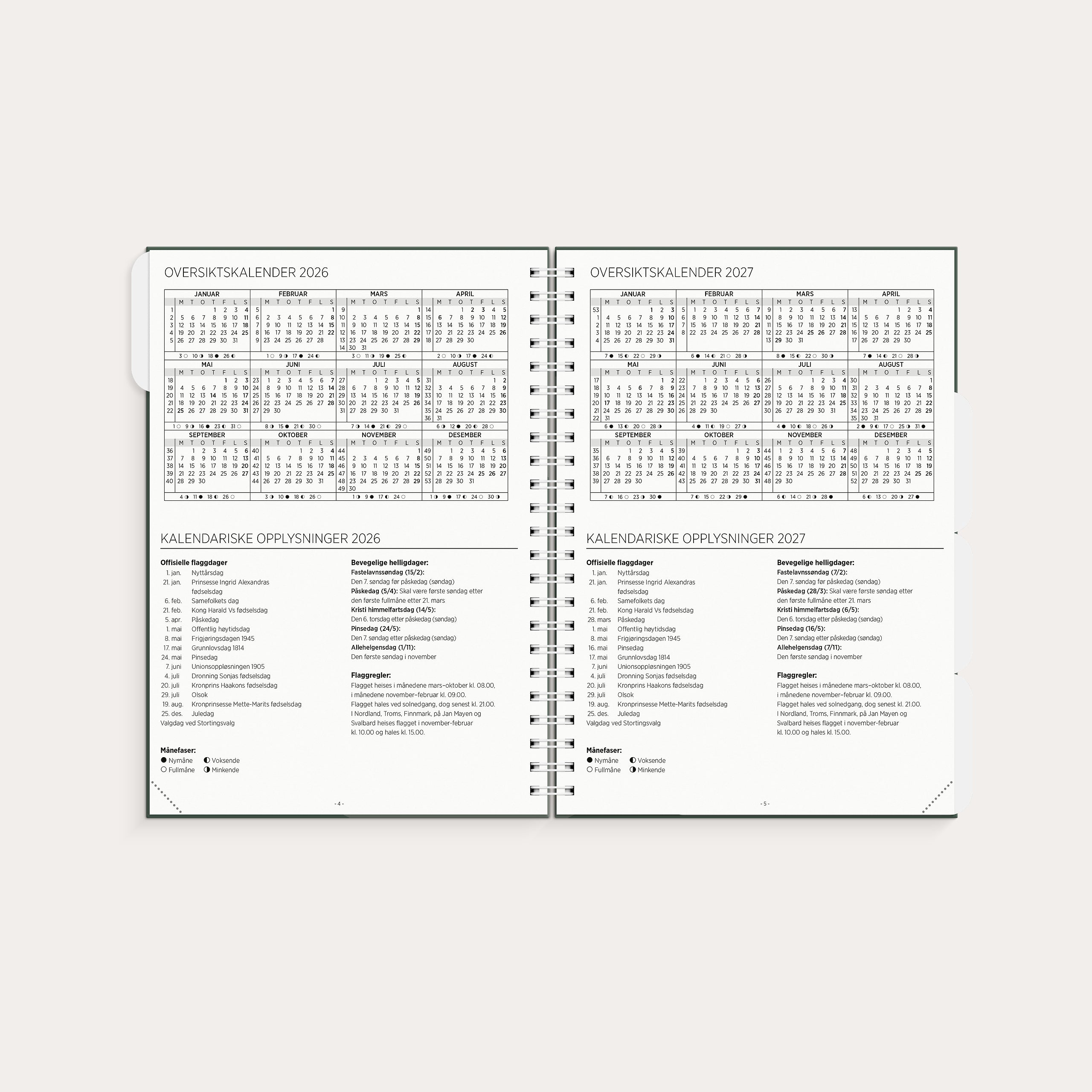 Lærerkalender 26/27 A4 grunnskole