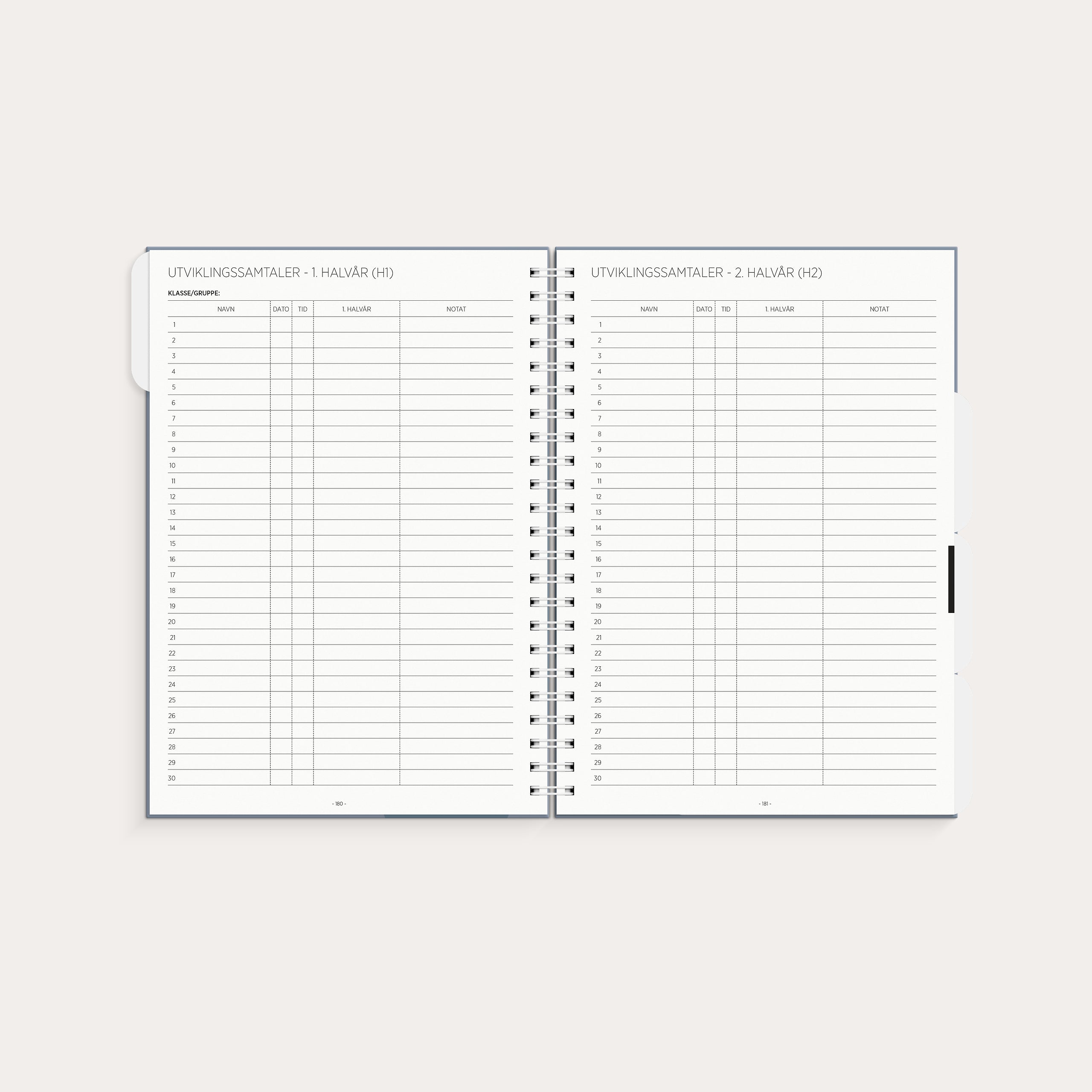 Lærerkalender 26/27 A4 videregående skole