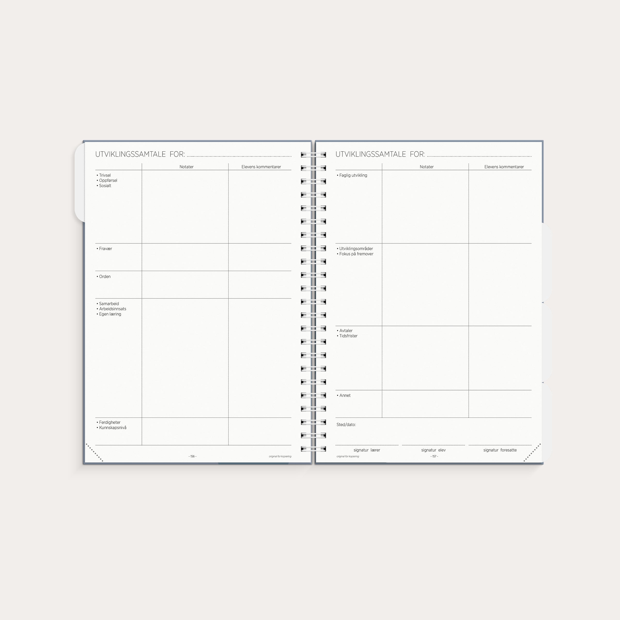 Lærerkalender 26/27 A4 videregående skole