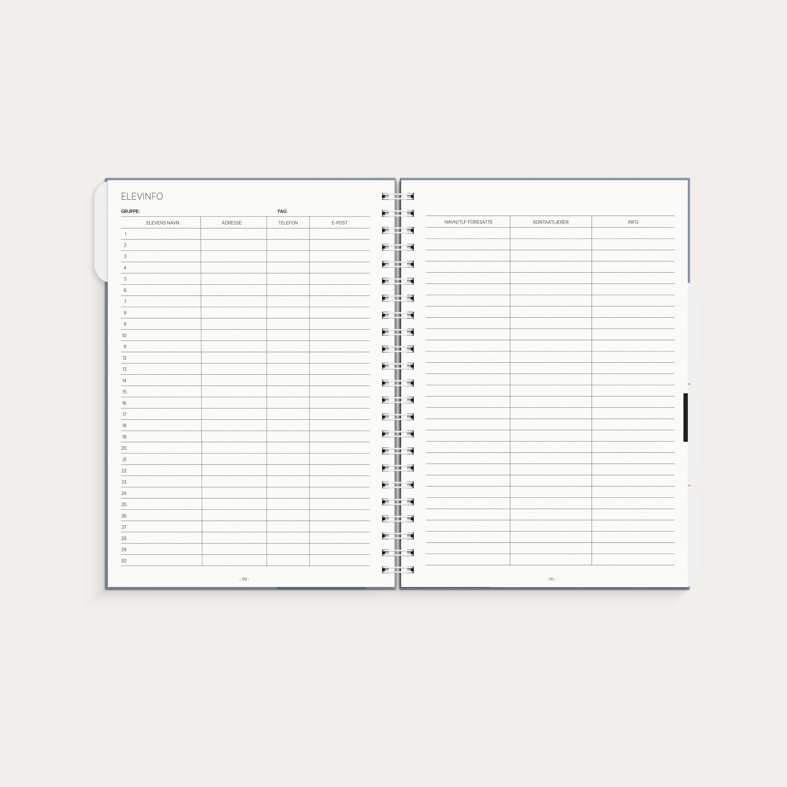 Lærerkalender 26/27 A4 videregående skole