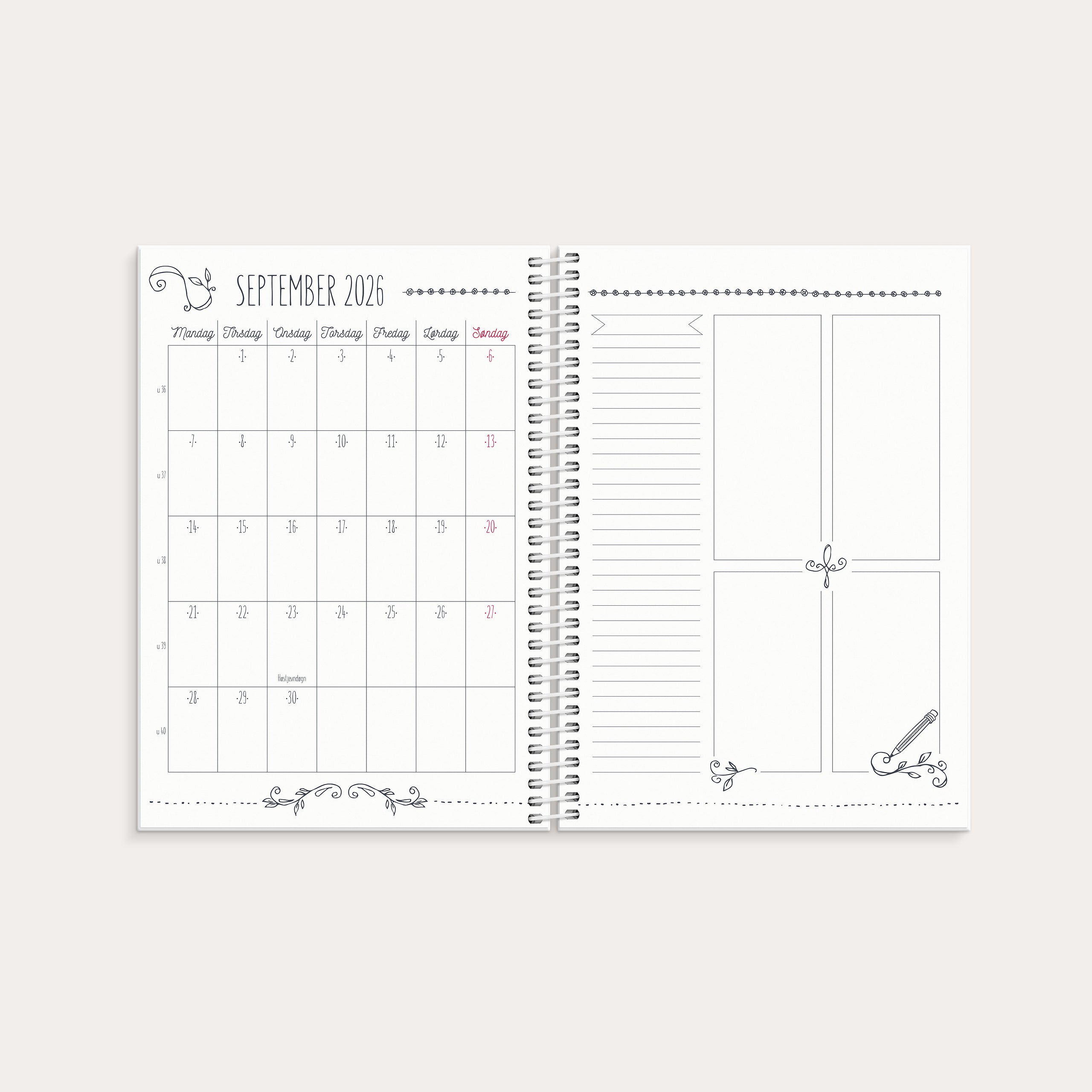 Kalender Doodle 26/27