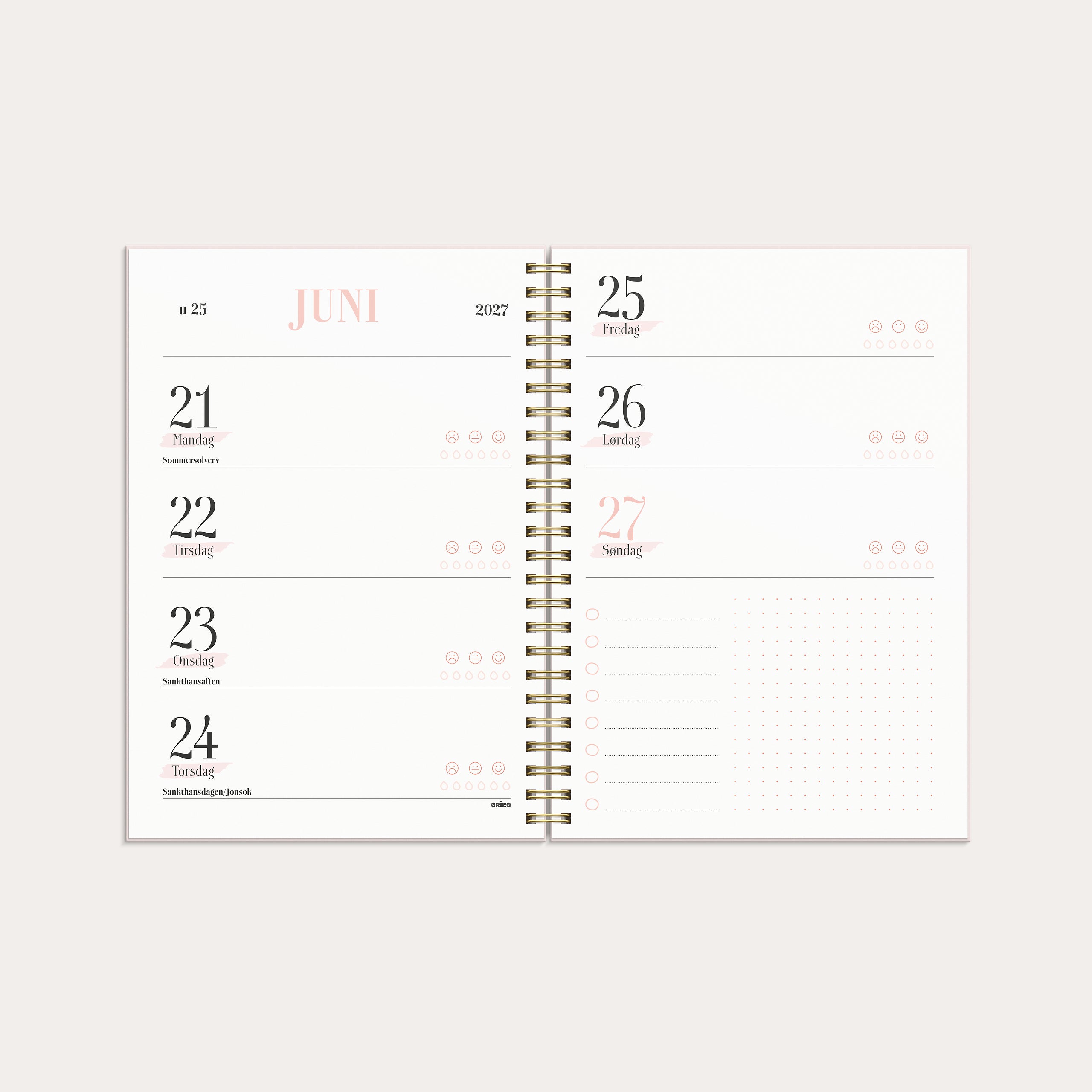 Life Planner Pink II 26/27
